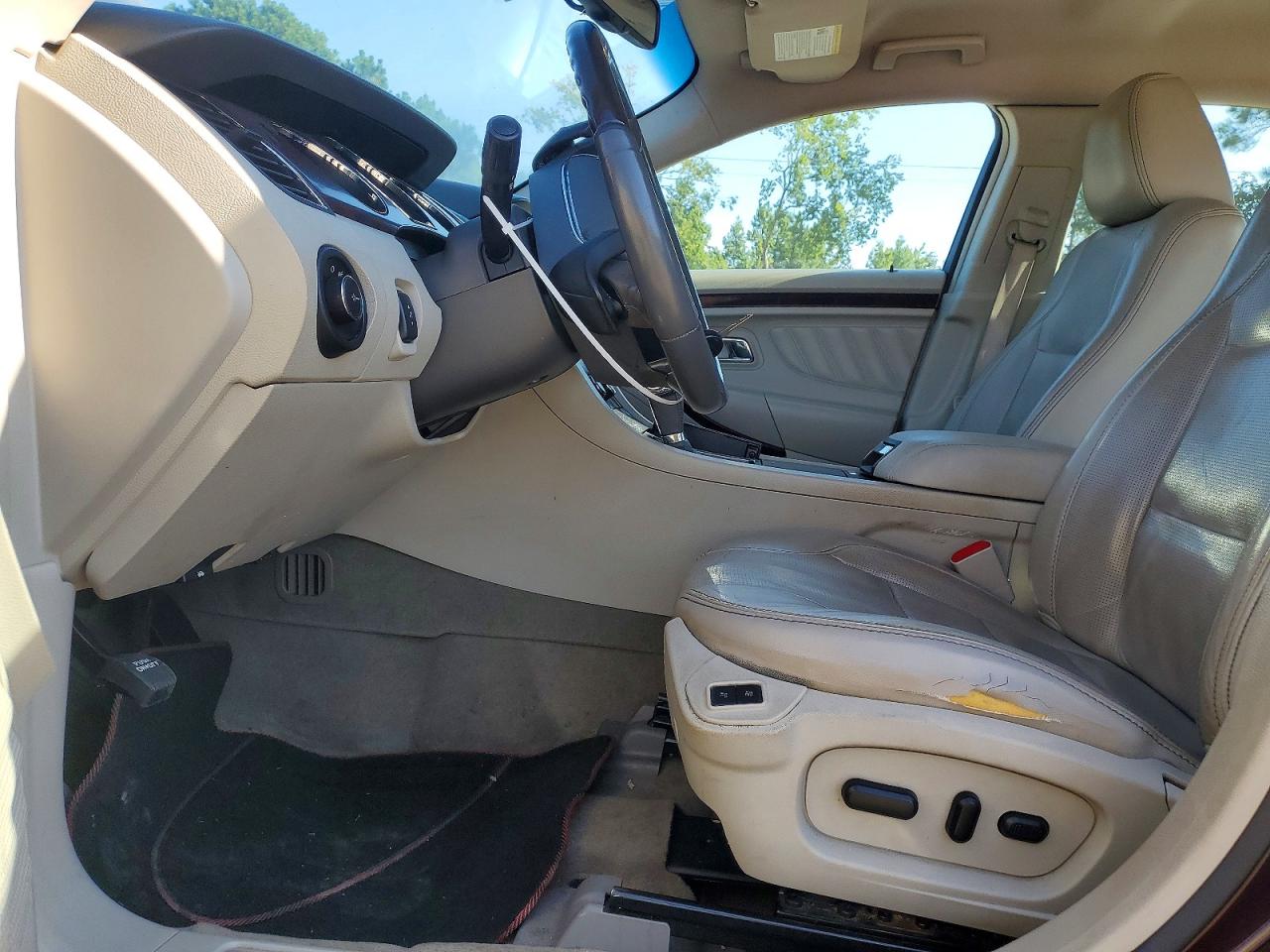 2012 Ford Taurus Limited Burgundy vin: 1FAHP2FW8CG144564