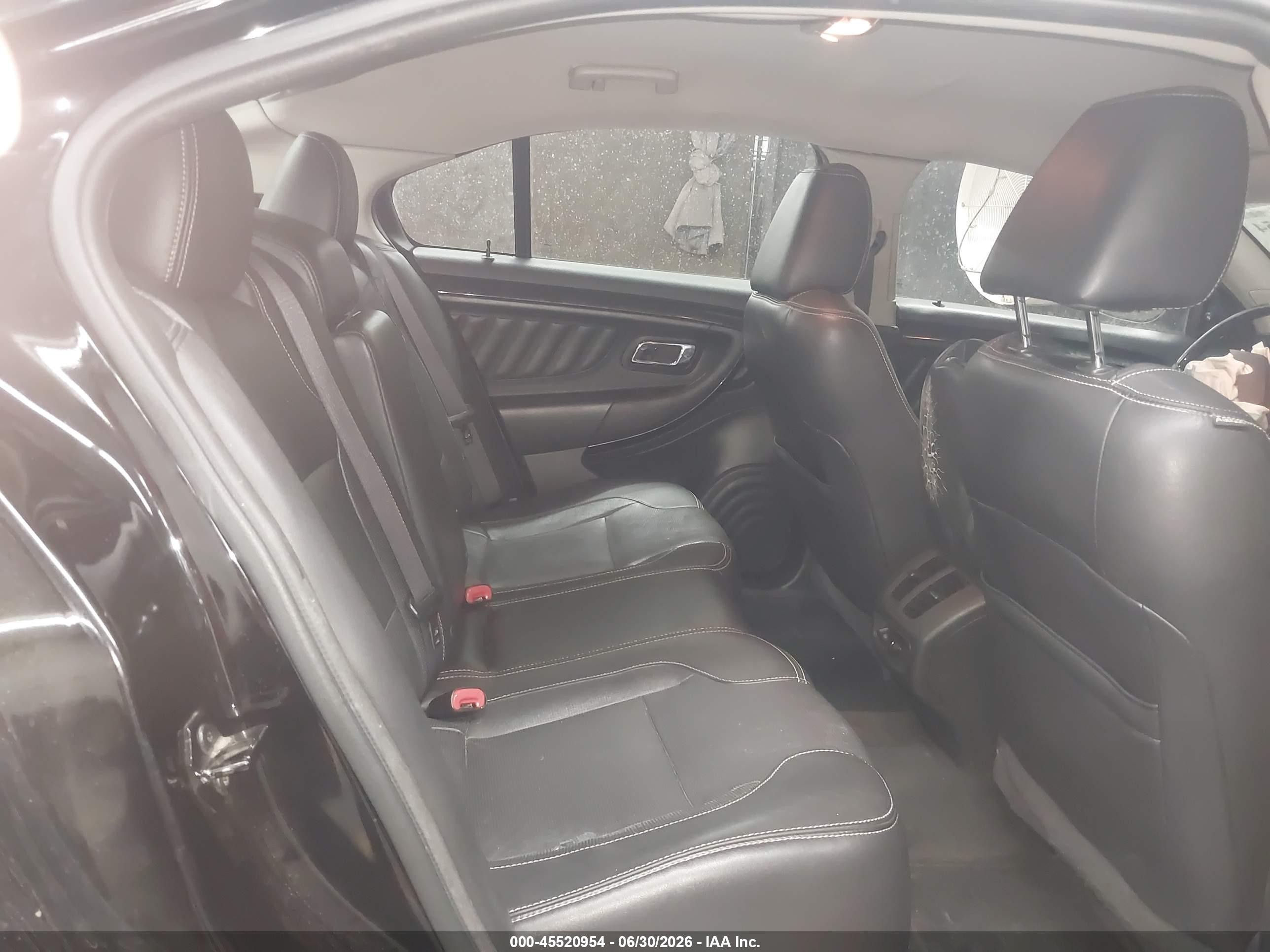 2012 Ford Taurus Limited Черный vin: 1FAHP2FW9CG100749