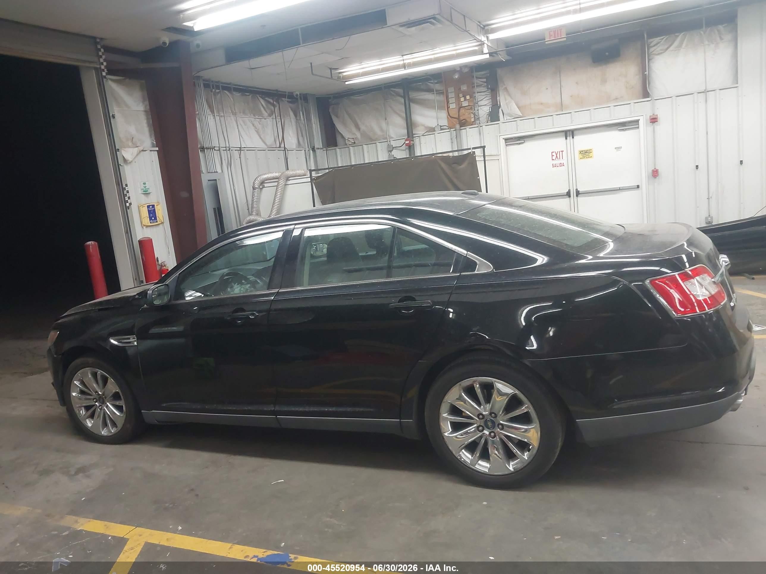 2012 Ford Taurus Limited Черный vin: 1FAHP2FW9CG100749