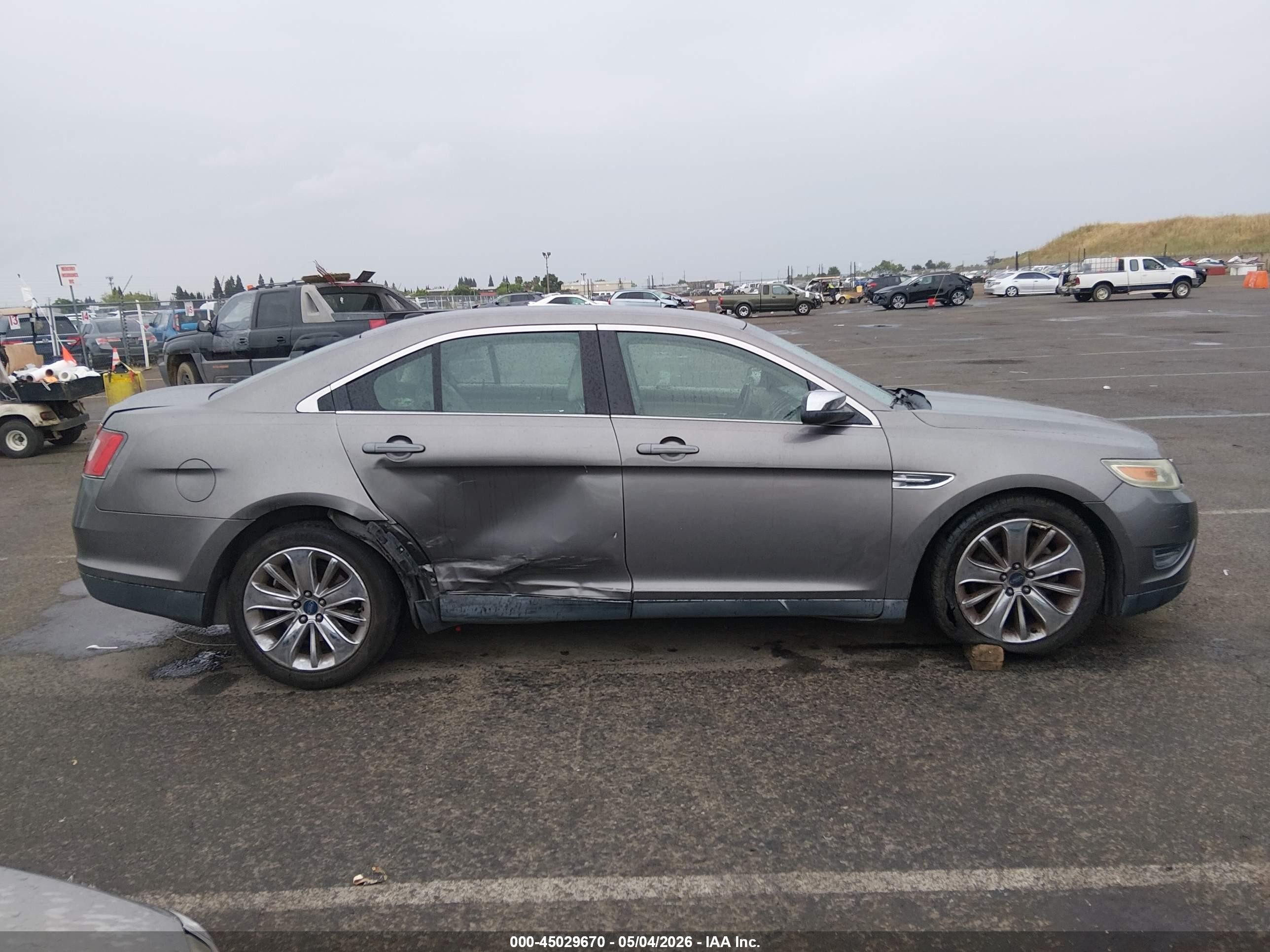 2012 Ford Taurus Limited Серый vin: 1FAHP2FW9CG101111