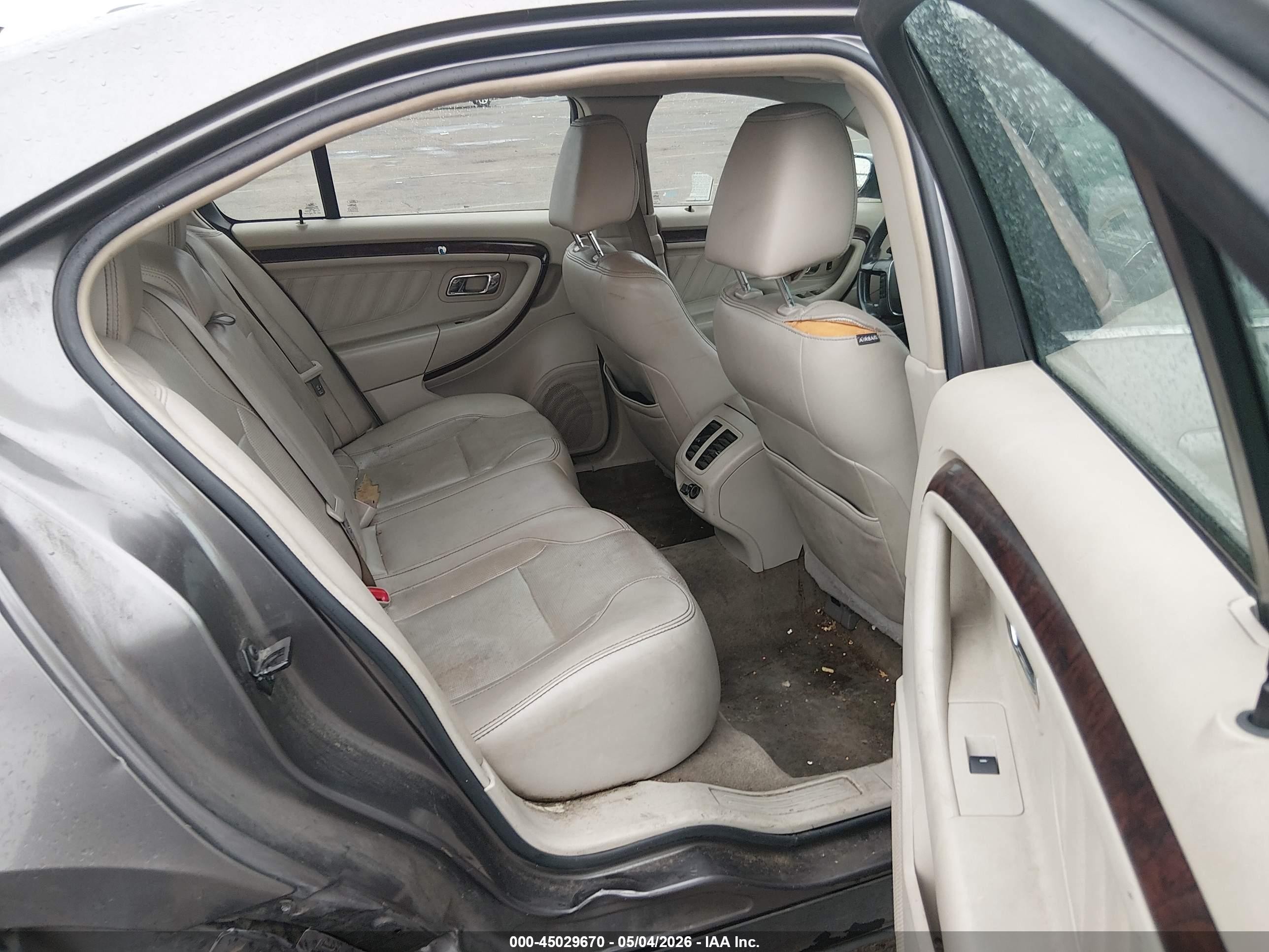 2012 Ford Taurus Limited Серый vin: 1FAHP2FW9CG101111