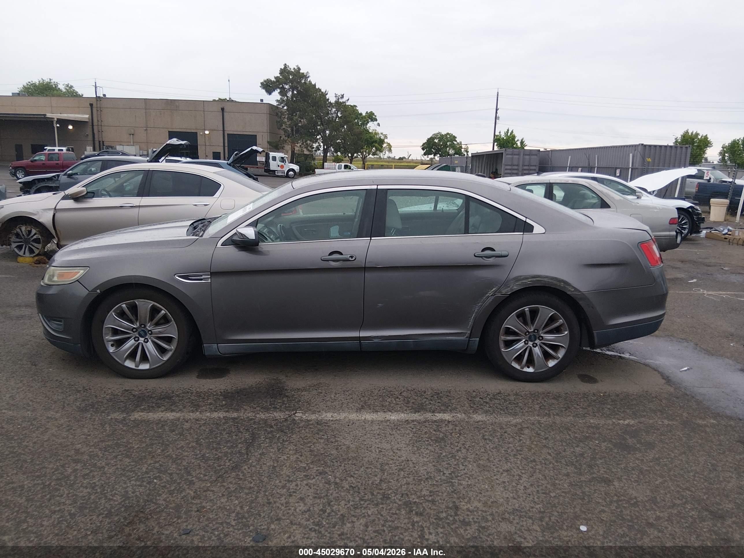 2012 Ford Taurus Limited Серый vin: 1FAHP2FW9CG101111