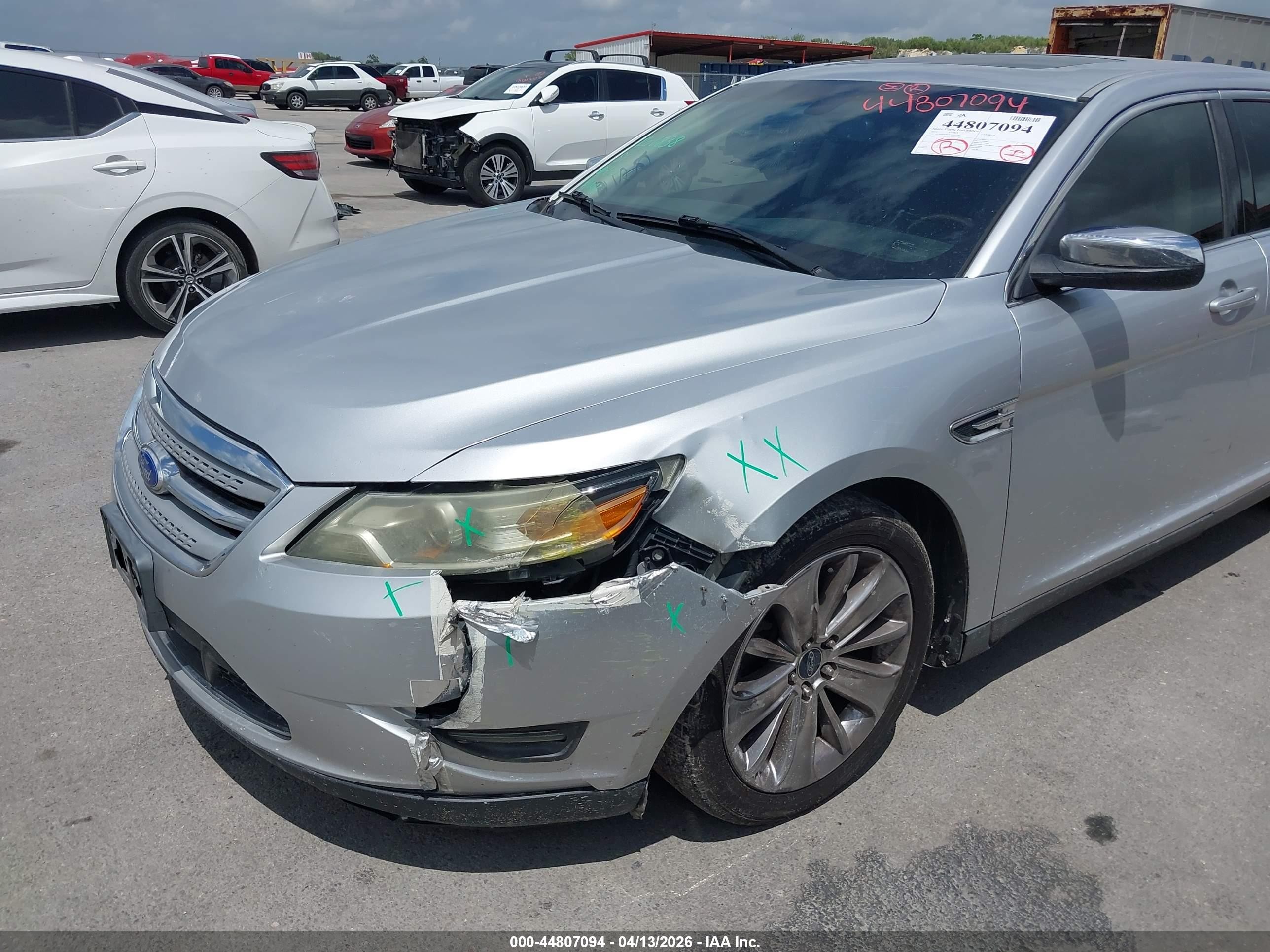 2012 Ford Taurus Limited Silver vin: 1FAHP2FW9CG107796