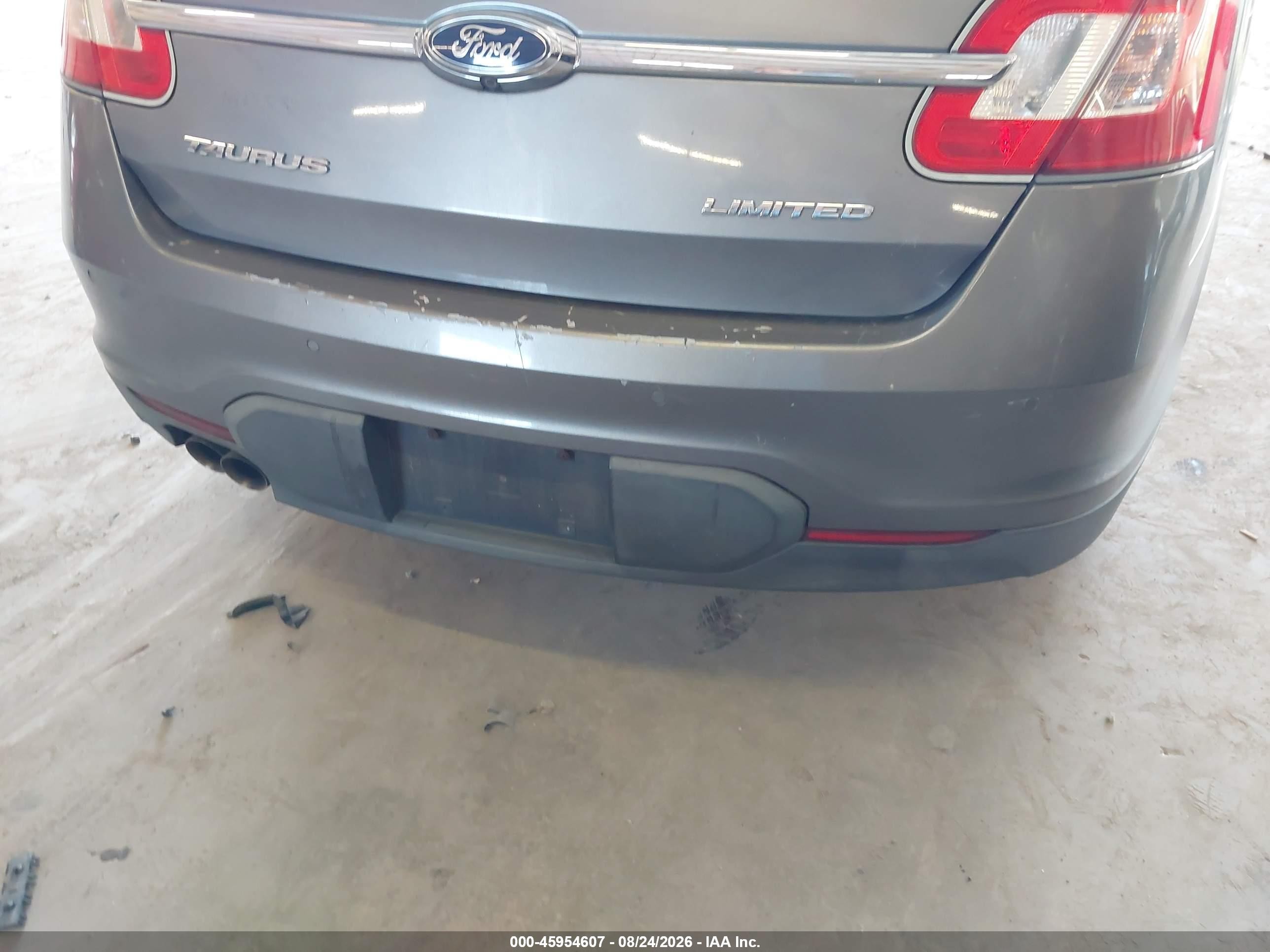 2012 Ford Taurus Limited Gray vin: 1FAHP2FW9CG131399
