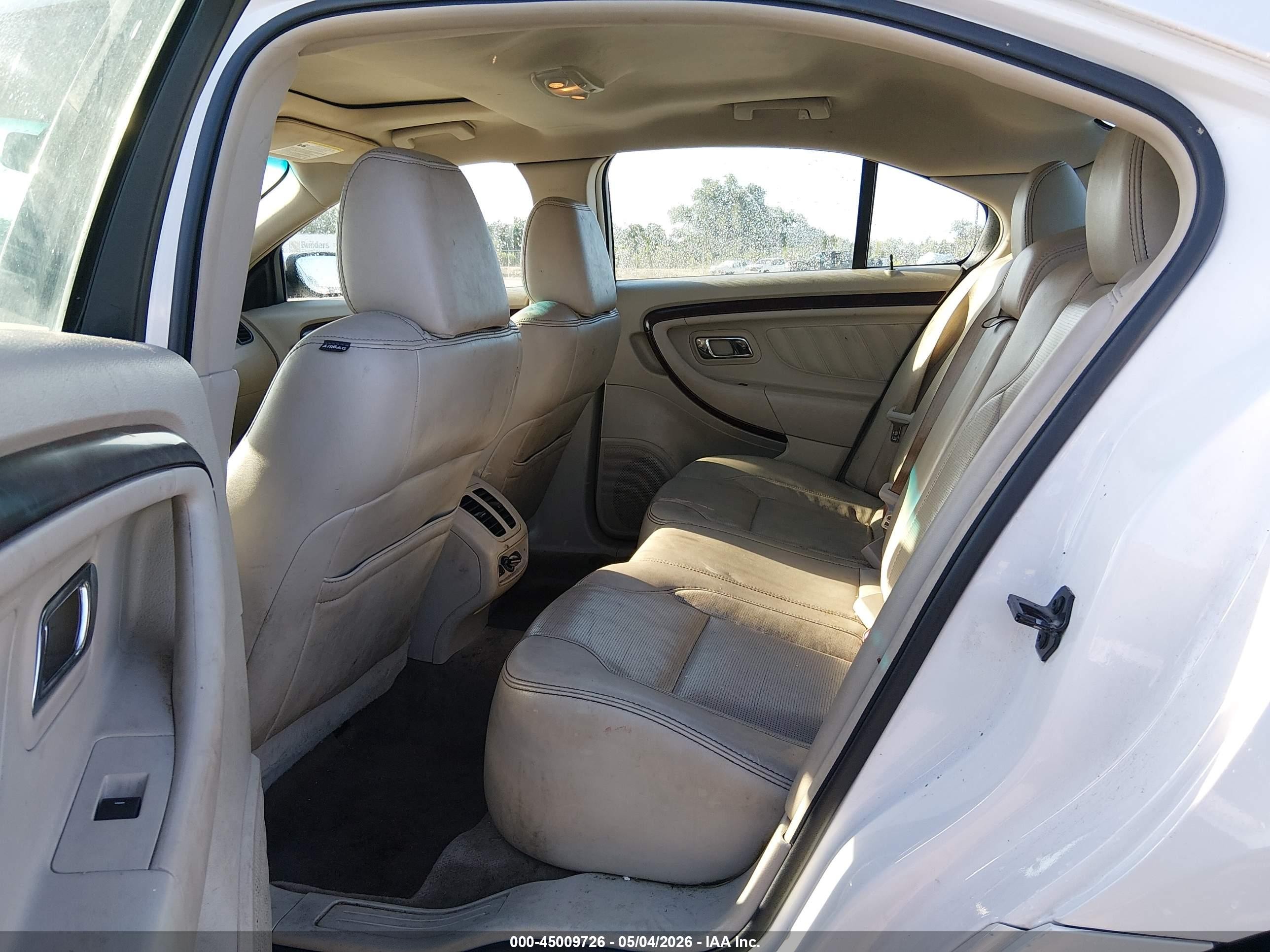 2012 Ford Taurus Limited White vin: 1FAHP2FW9CG134691