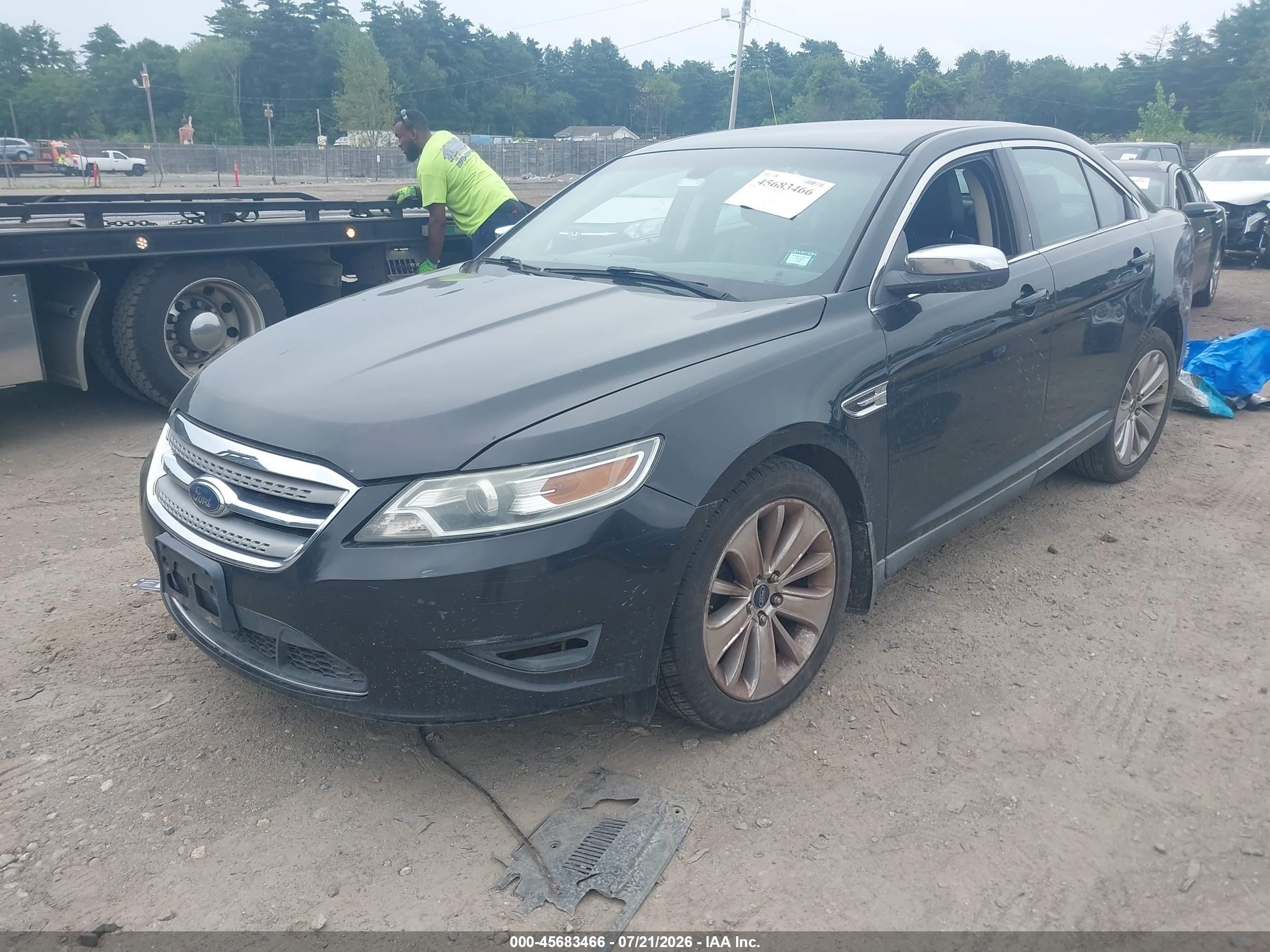 2010 Ford Taurus Limited Black vin: 1FAHP2FWXAG143140