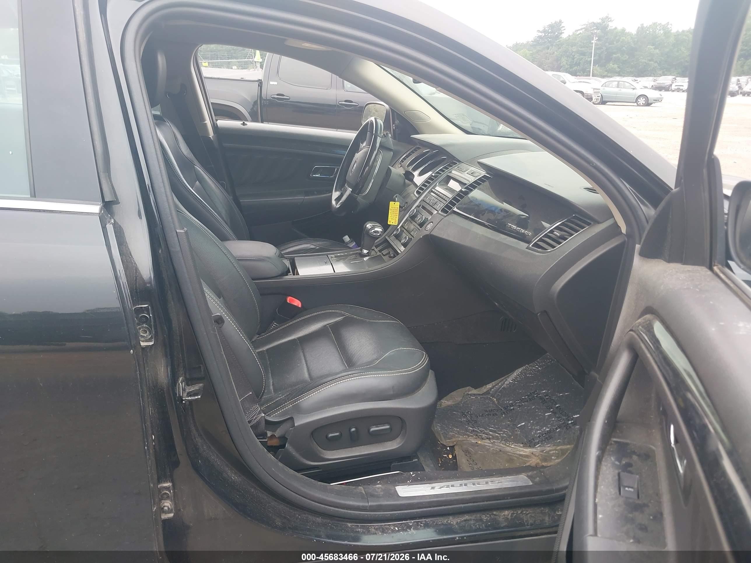 2010 Ford Taurus Limited Black vin: 1FAHP2FWXAG143140