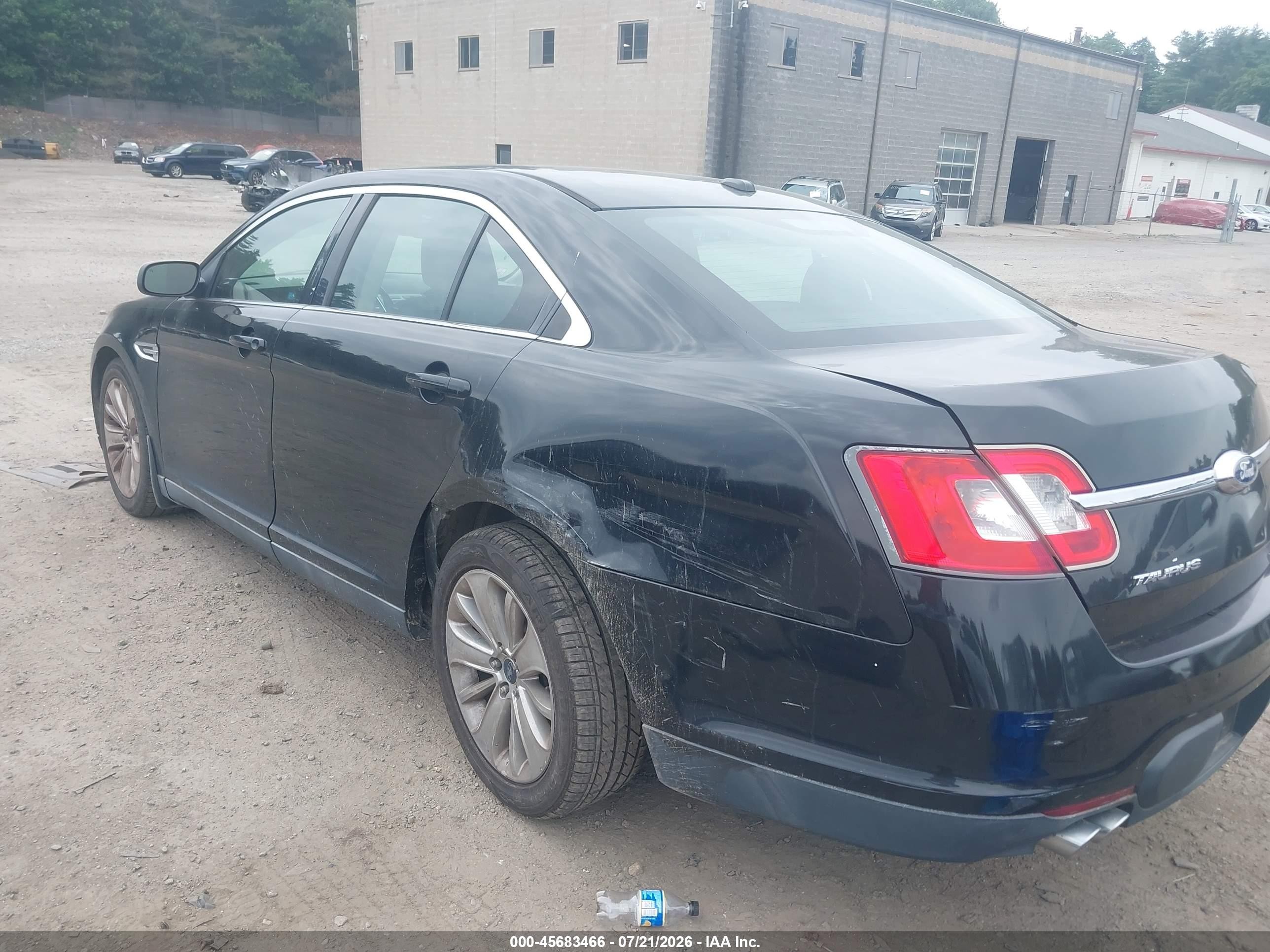 2010 Ford Taurus Limited Black vin: 1FAHP2FWXAG143140