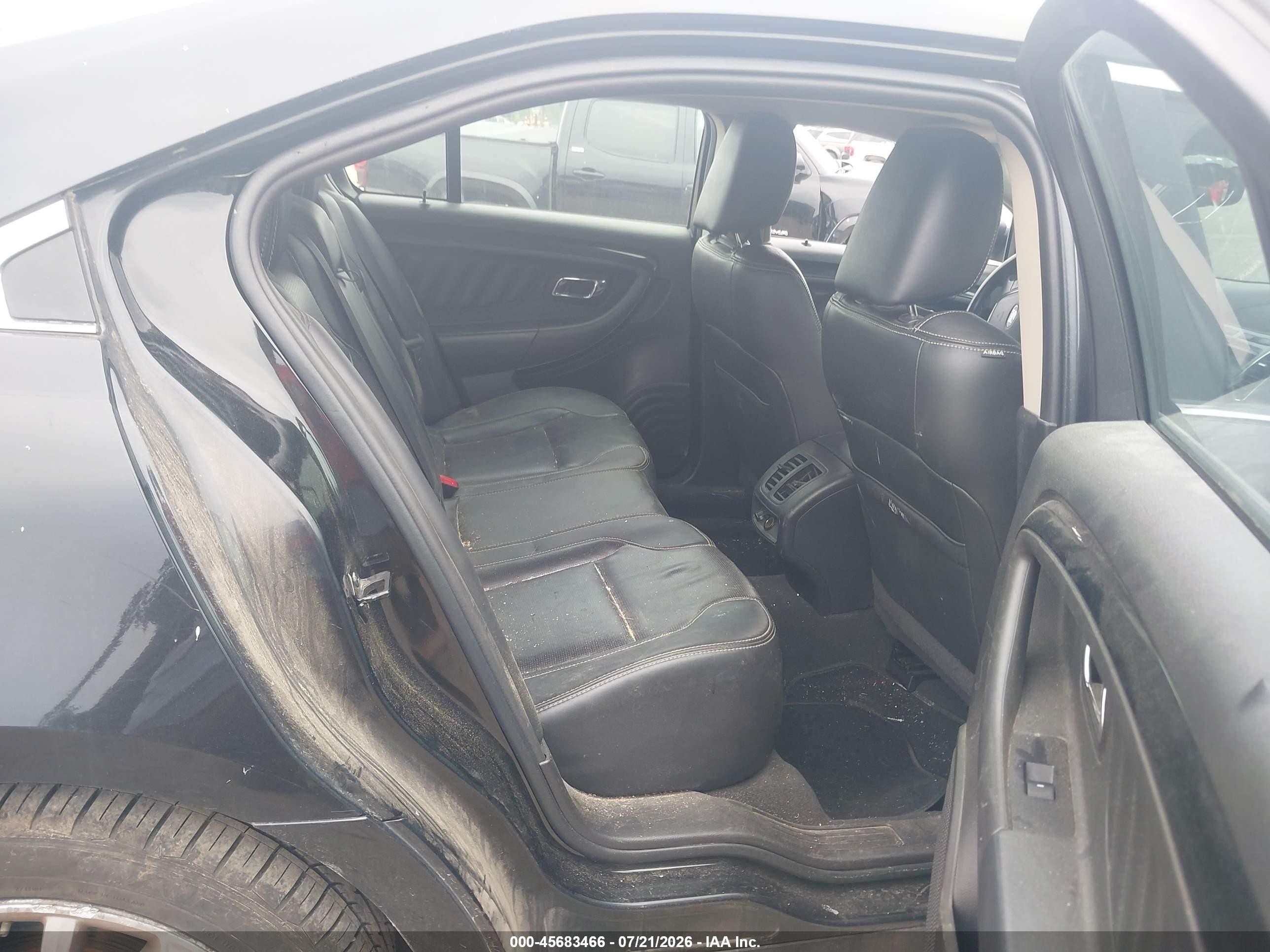 2010 Ford Taurus Limited Black vin: 1FAHP2FWXAG143140
