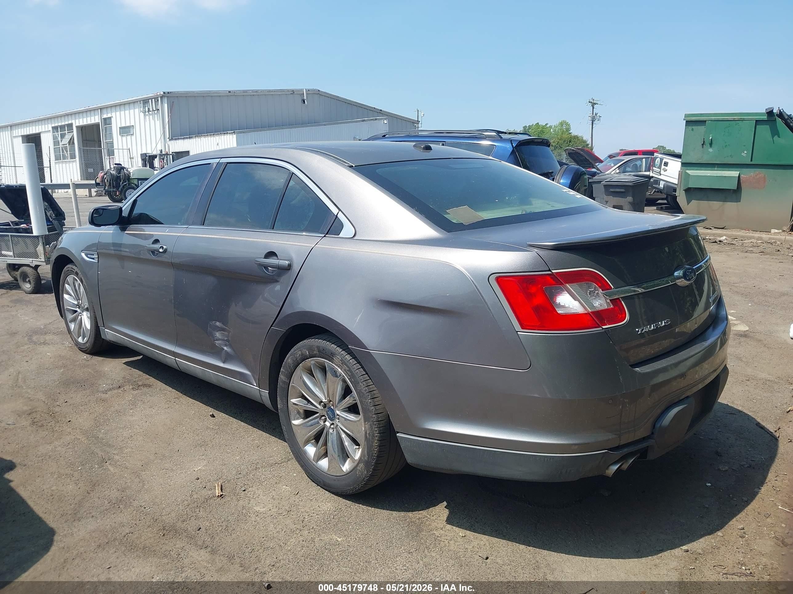 2012 Ford Taurus Limited Gray vin: 1FAHP2FWXCG100744