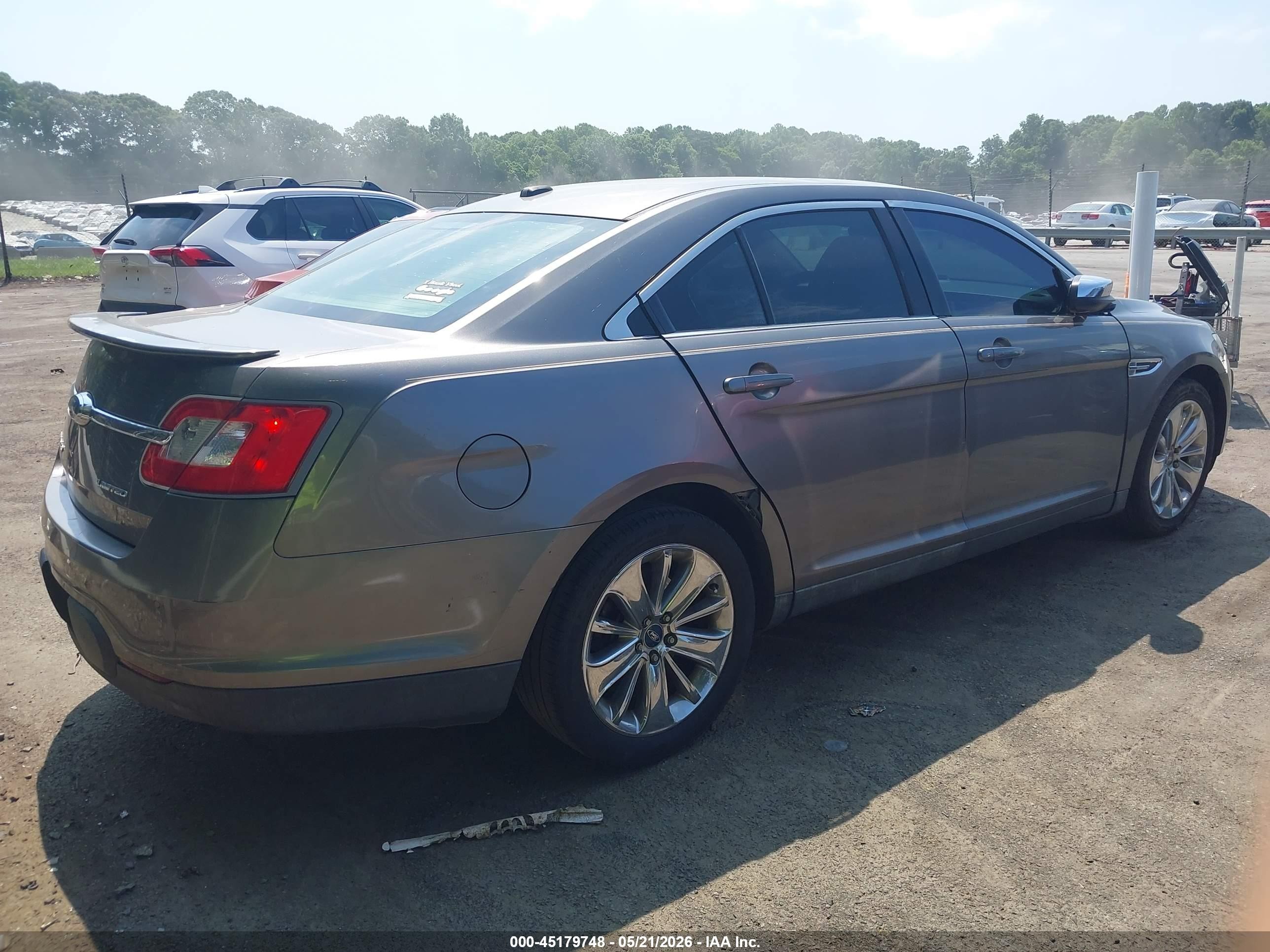 2012 Ford Taurus Limited Gray vin: 1FAHP2FWXCG100744