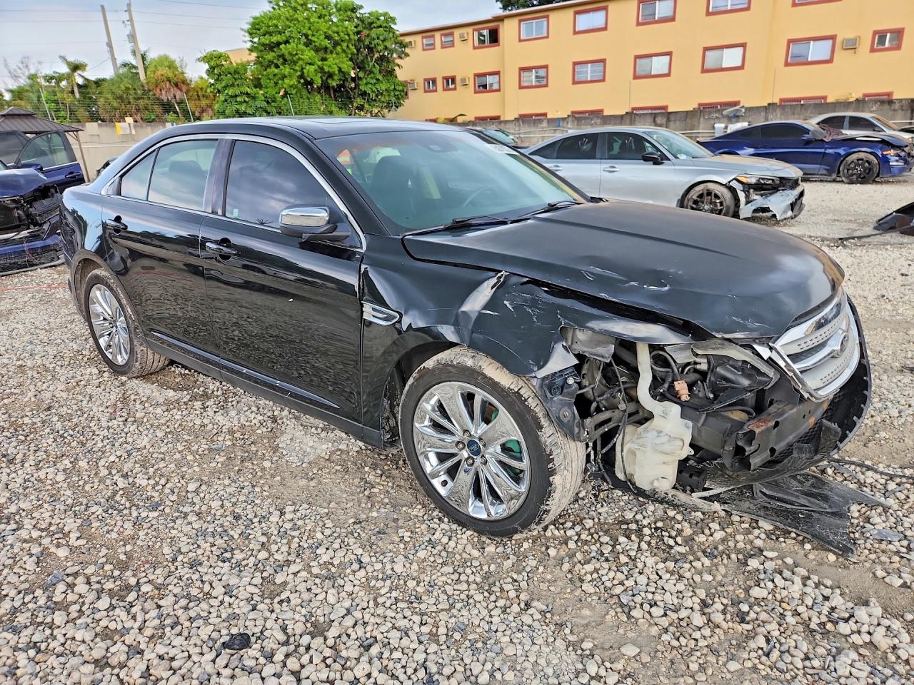 2012 Ford Taurus Limited Black vin: 1FAHP2FWXCG126440