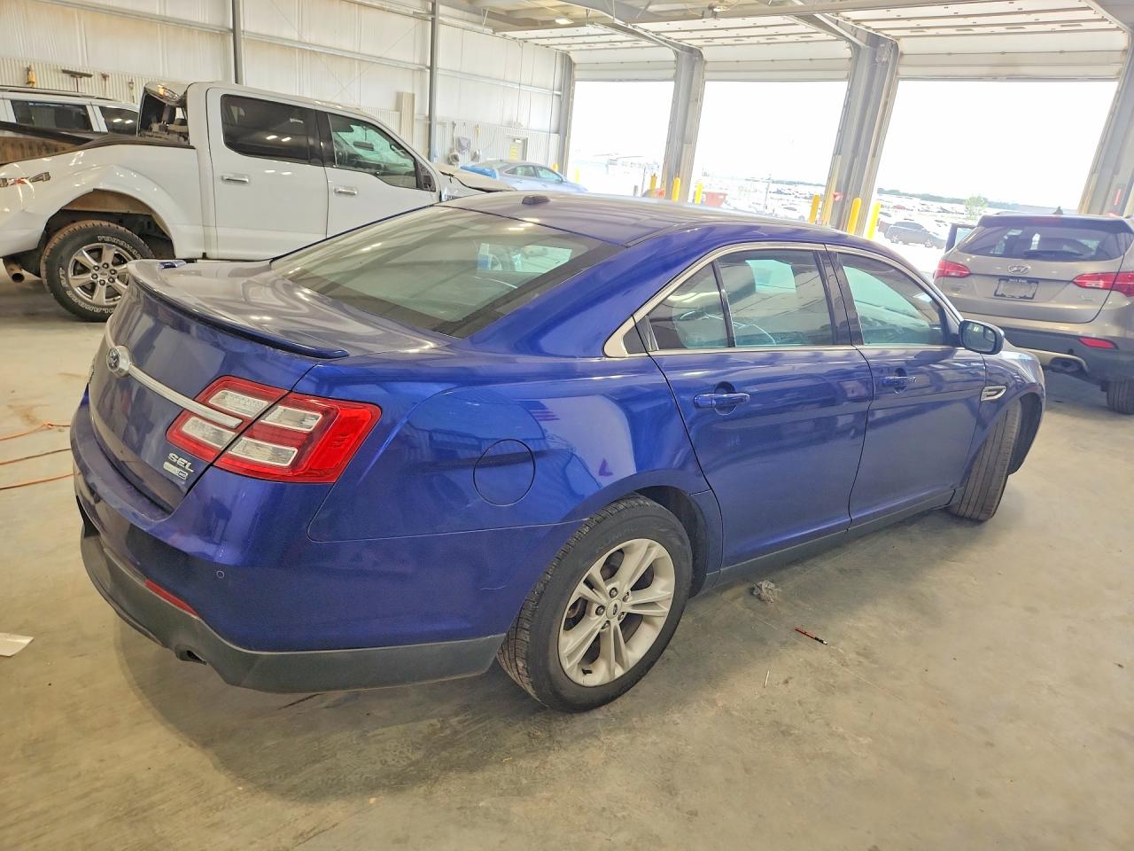 2014 Ford Taurus Sel Blue vin: 1FAHP2H80EG104299