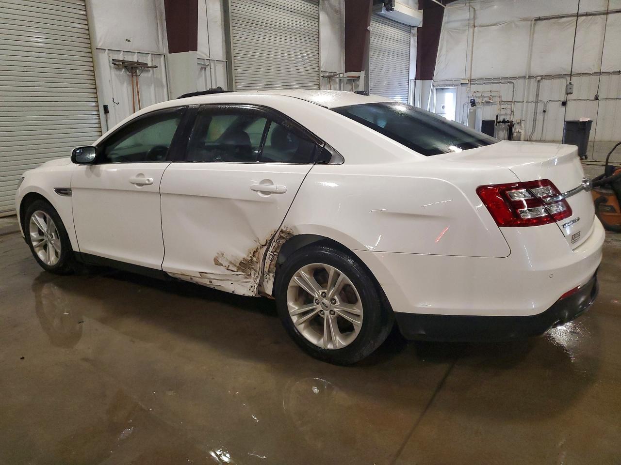 2015 Ford Taurus Sel White vin: 1FAHP2H80FG147106