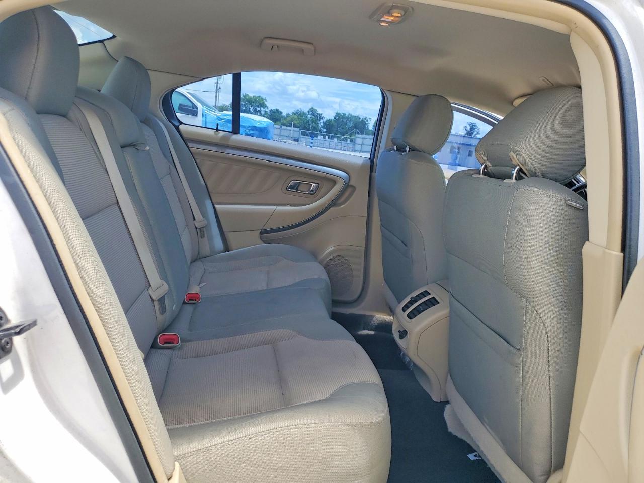 2015 Ford Taurus Sel White vin: 1FAHP2H80FG166027