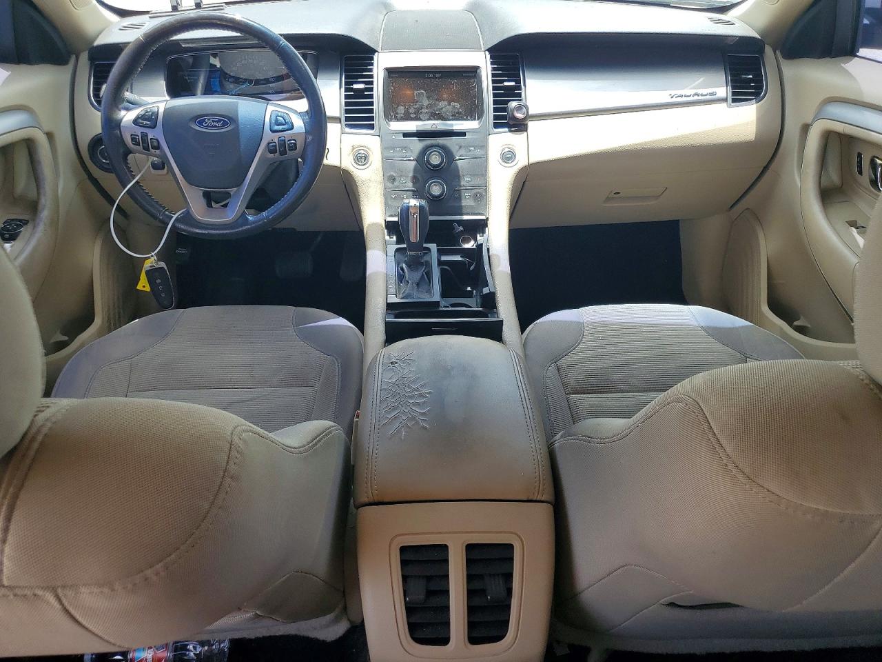 2015 Ford Taurus Sel White vin: 1FAHP2H80FG166027