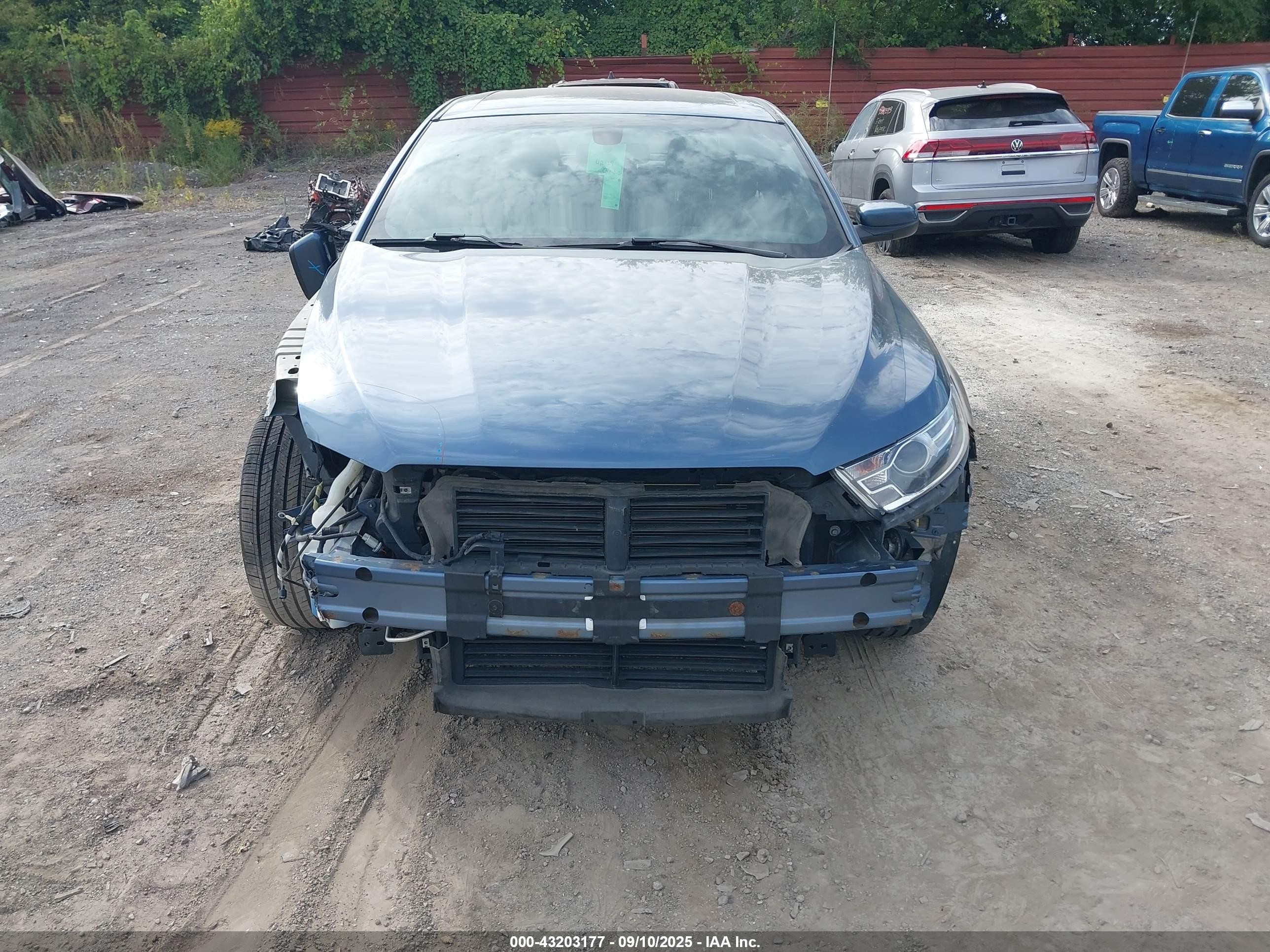 2018 Ford Taurus Sel Синий vin: 1FAHP2H80JG135174