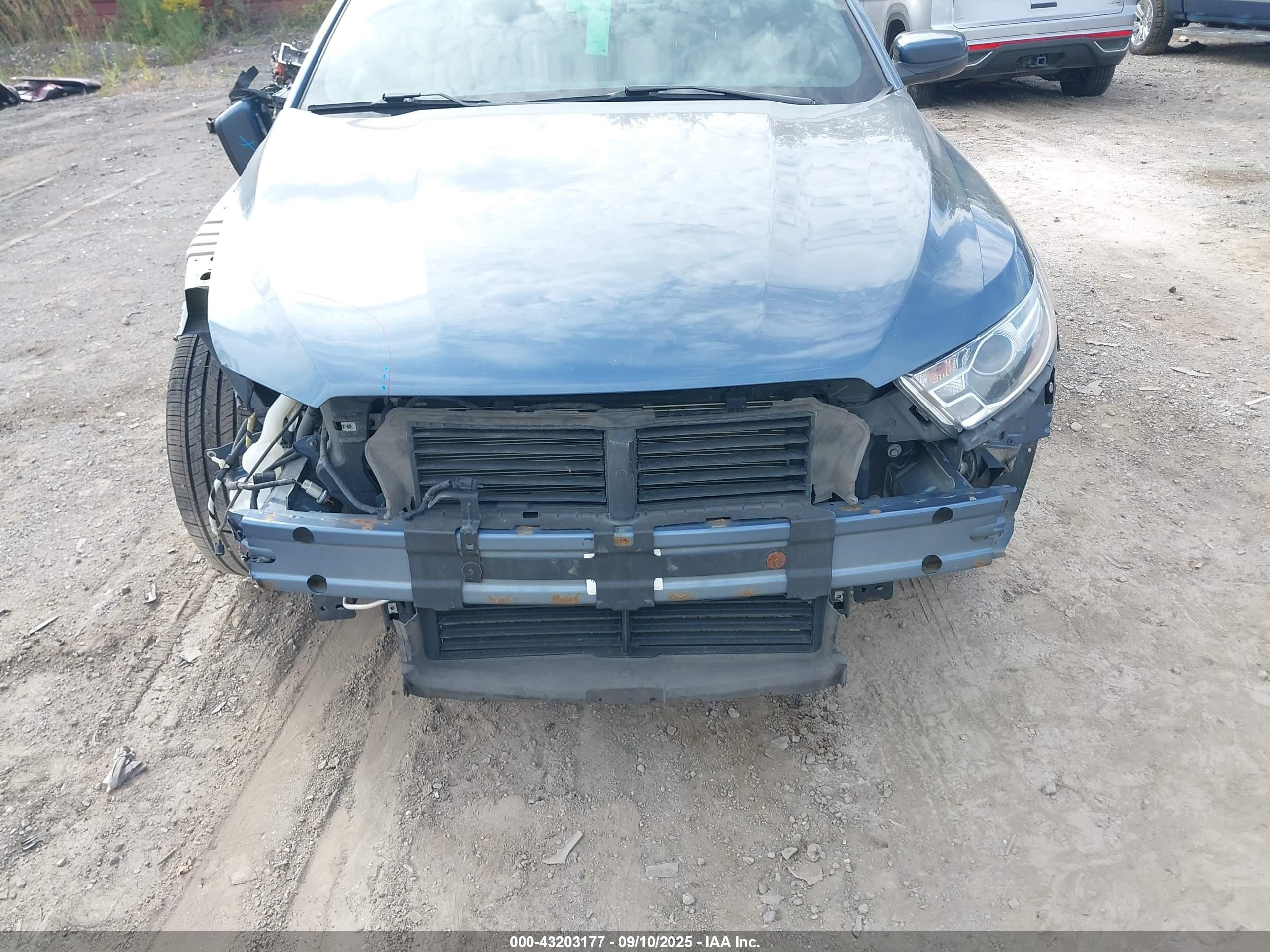 2018 Ford Taurus Sel Синий vin: 1FAHP2H80JG135174