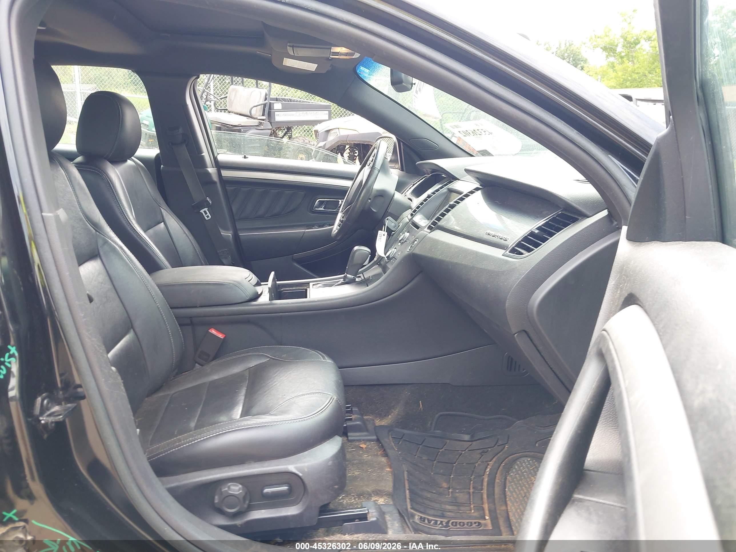 2014 Ford Taurus Sel Black vin: 1FAHP2H81EG181831