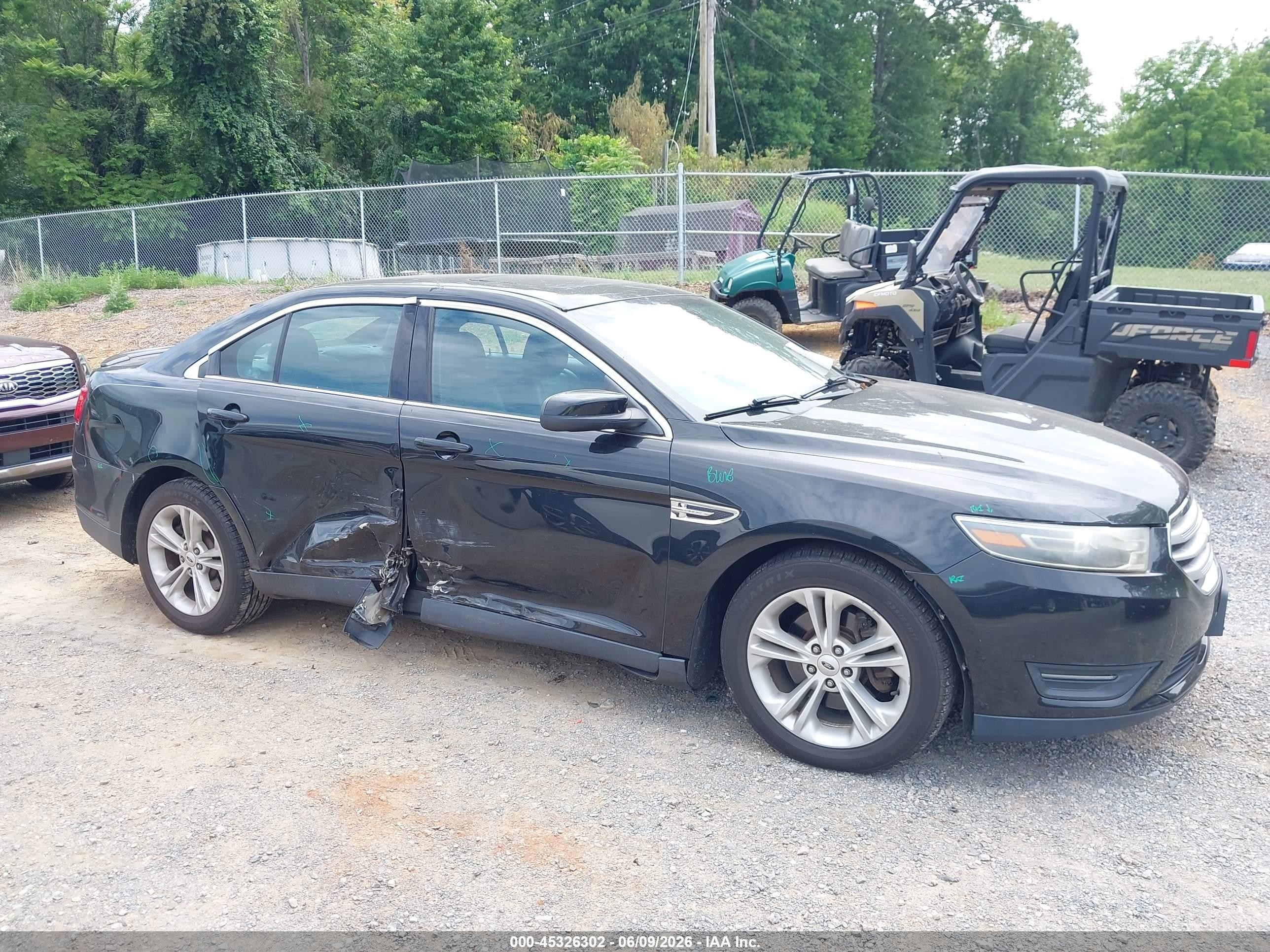 2014 Ford Taurus Sel Black vin: 1FAHP2H81EG181831