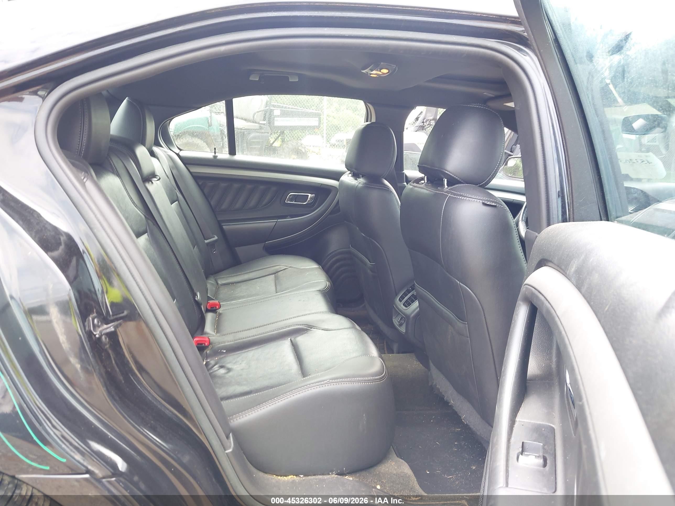 2014 Ford Taurus Sel Black vin: 1FAHP2H81EG181831
