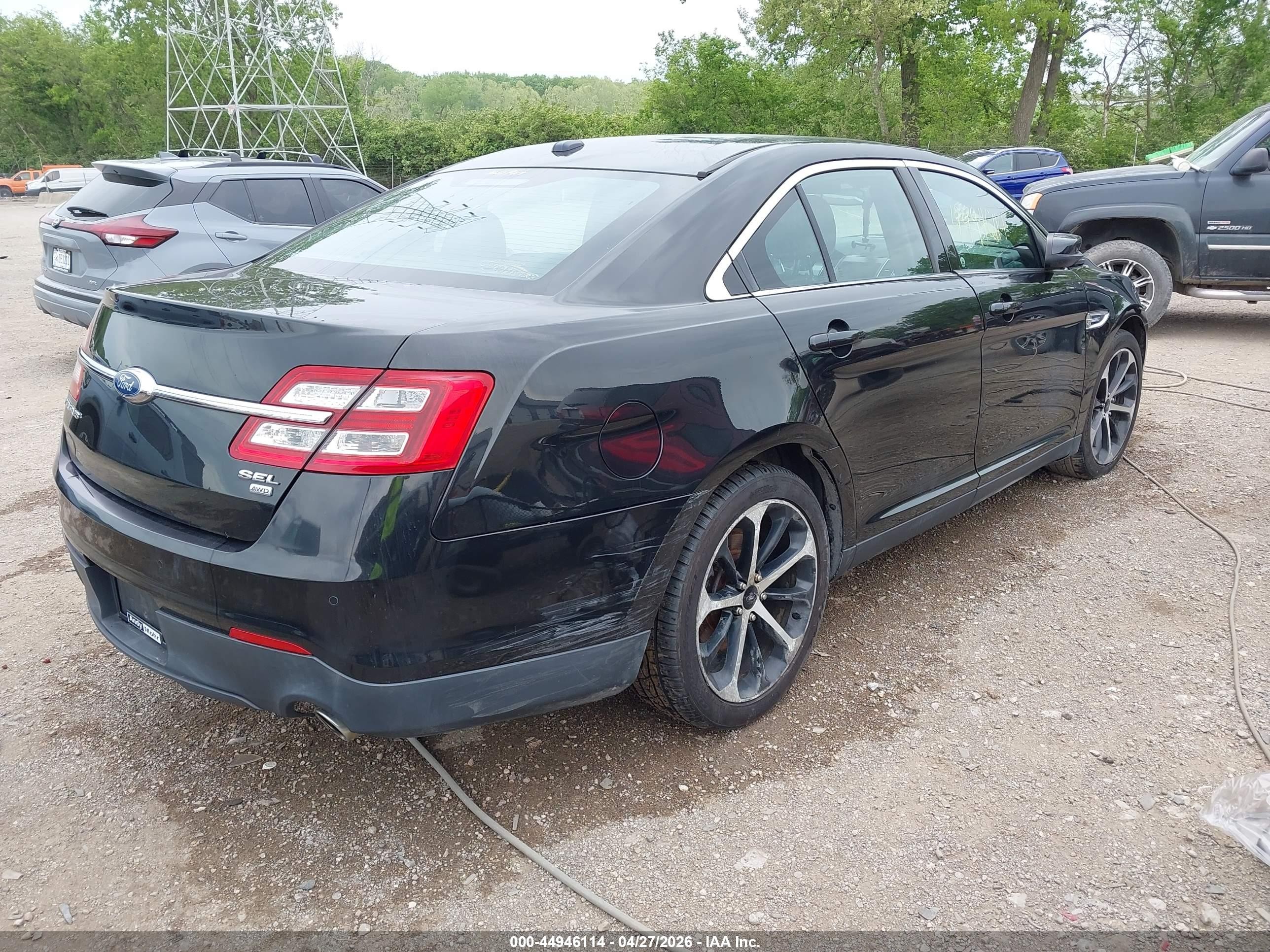 2015 Ford Taurus Sel Black vin: 1FAHP2H81FG176565