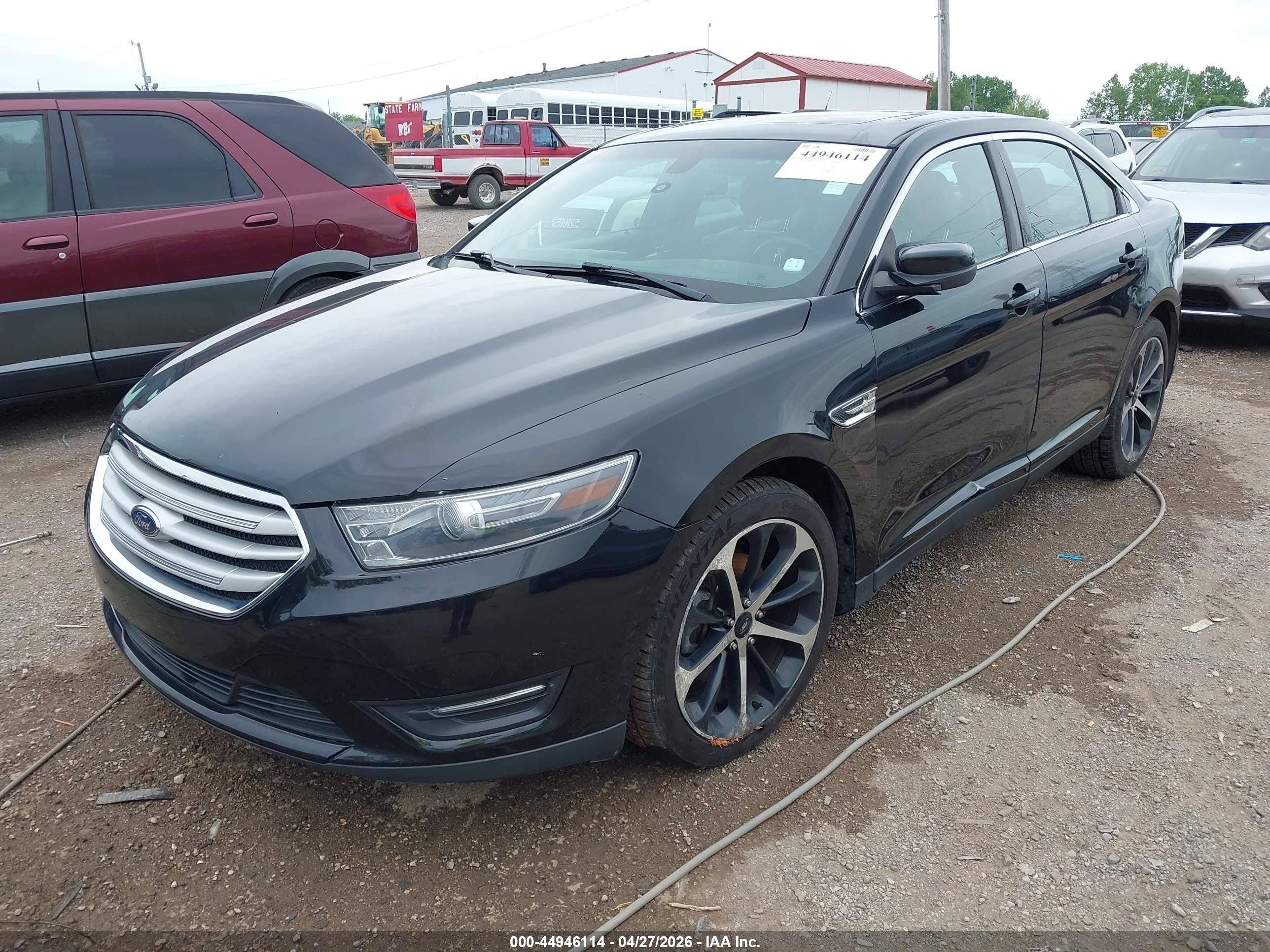 2015 Ford Taurus Sel Black vin: 1FAHP2H81FG176565