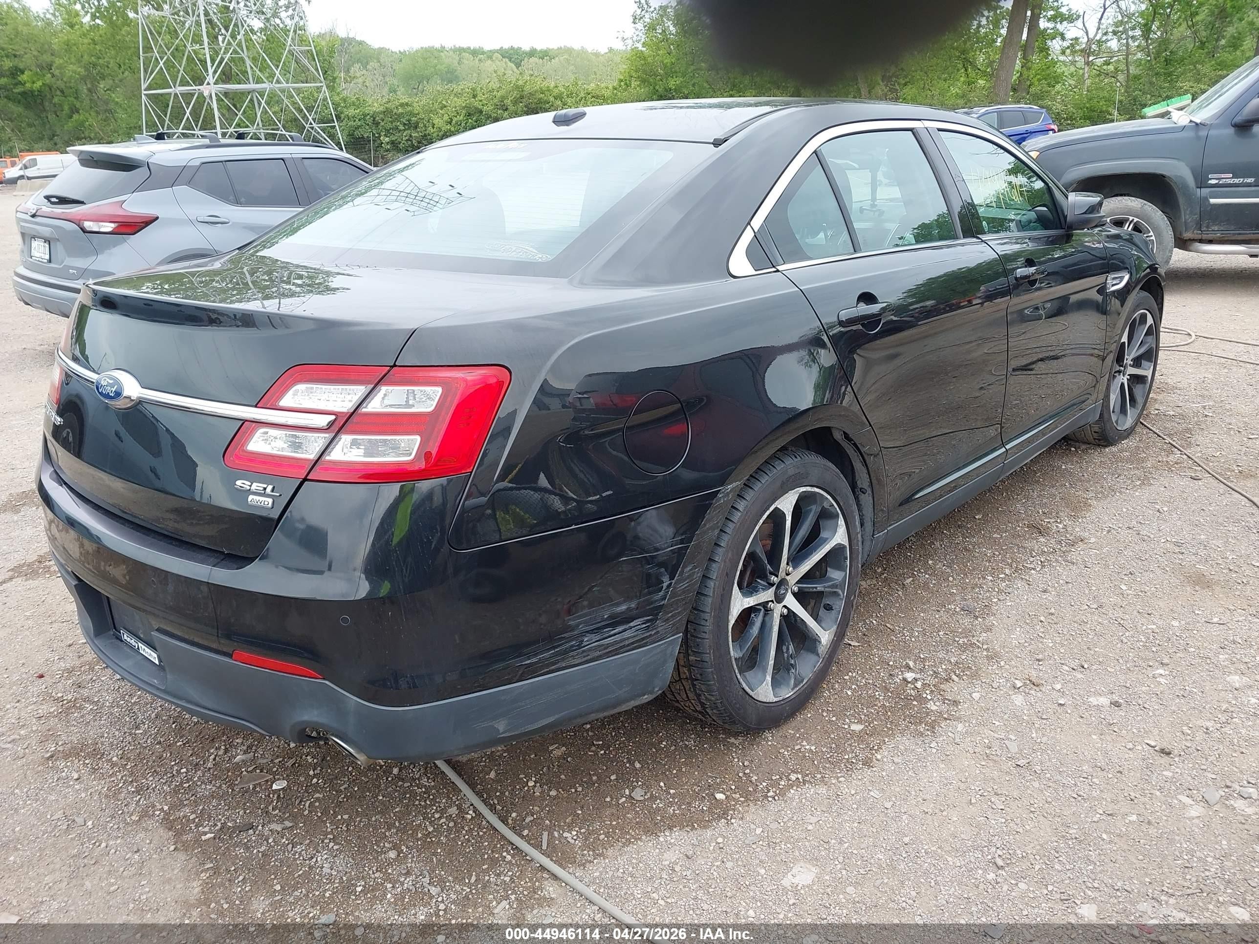2015 Ford Taurus Sel Black vin: 1FAHP2H81FG176565