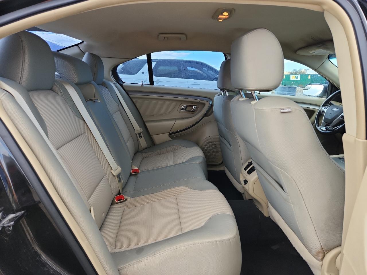 2013 Ford Taurus Sel Black vin: 1FAHP2H82DG107798