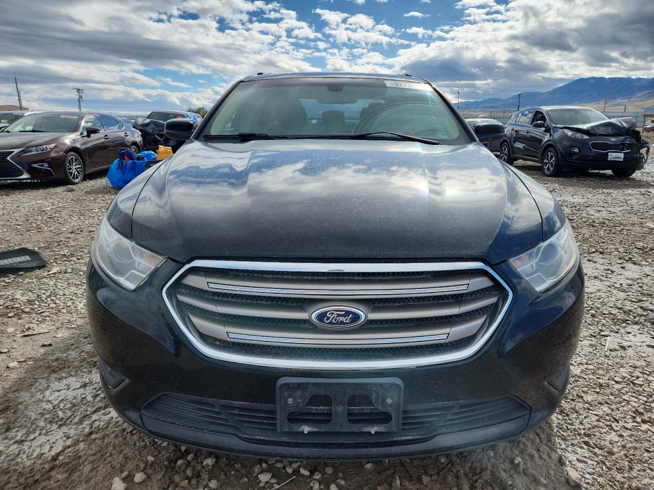 2013 Ford Taurus Sel Black vin: 1FAHP2H82DG107798