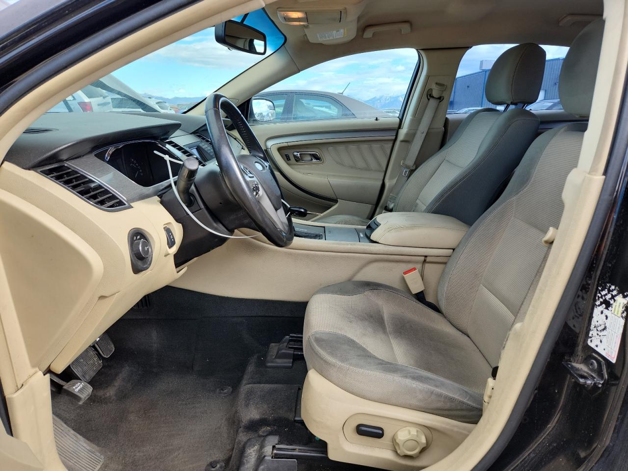 2013 Ford Taurus Sel Black vin: 1FAHP2H82DG107798