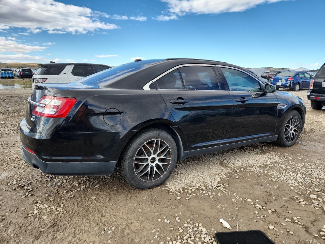 2013 Ford Taurus Sel Black vin: 1FAHP2H82DG107798