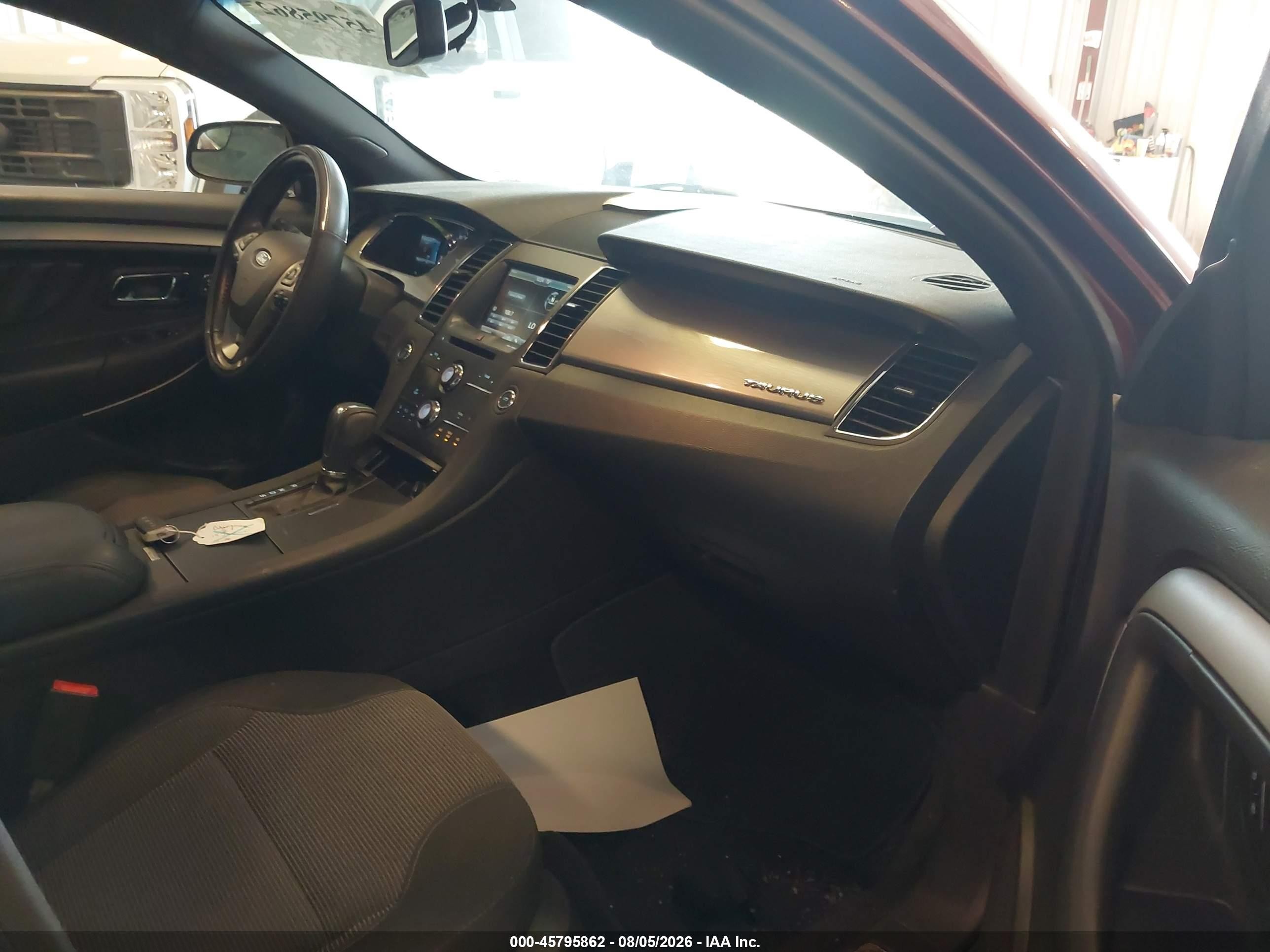 2015 Ford Taurus Sel Burgundy vin: 1FAHP2H82FG135040