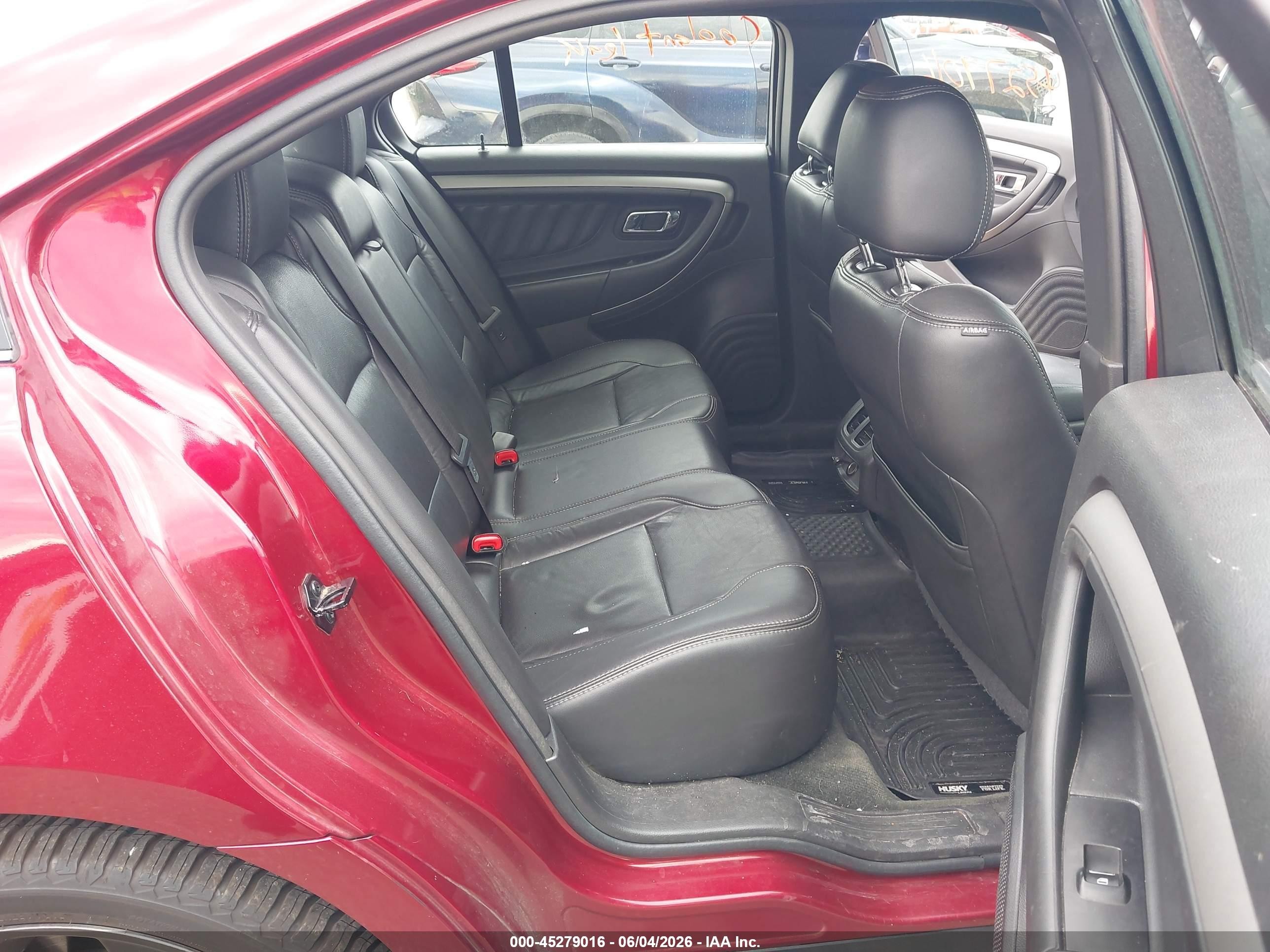 2014 Ford Taurus Sel Красный vin: 1FAHP2H83EG137880
