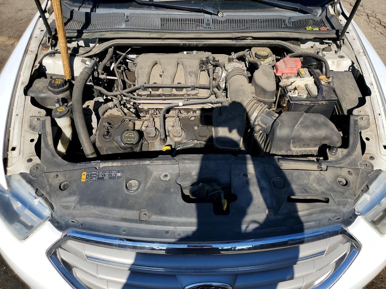 2014 Ford Taurus Sel Белый vin: 1FAHP2H83EG175027