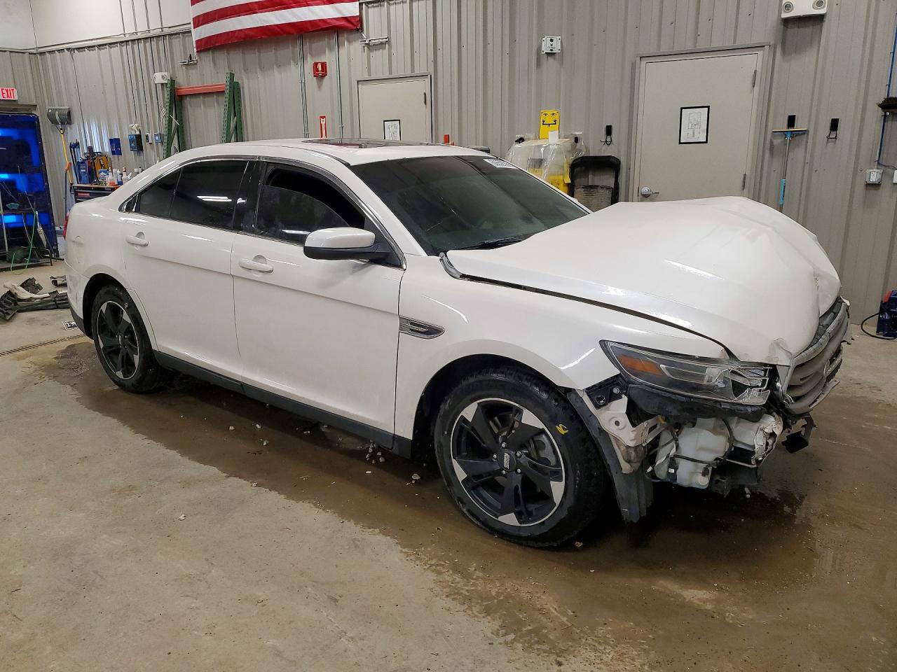 2015 Ford Taurus Sel White vin: 1FAHP2H83FG179998