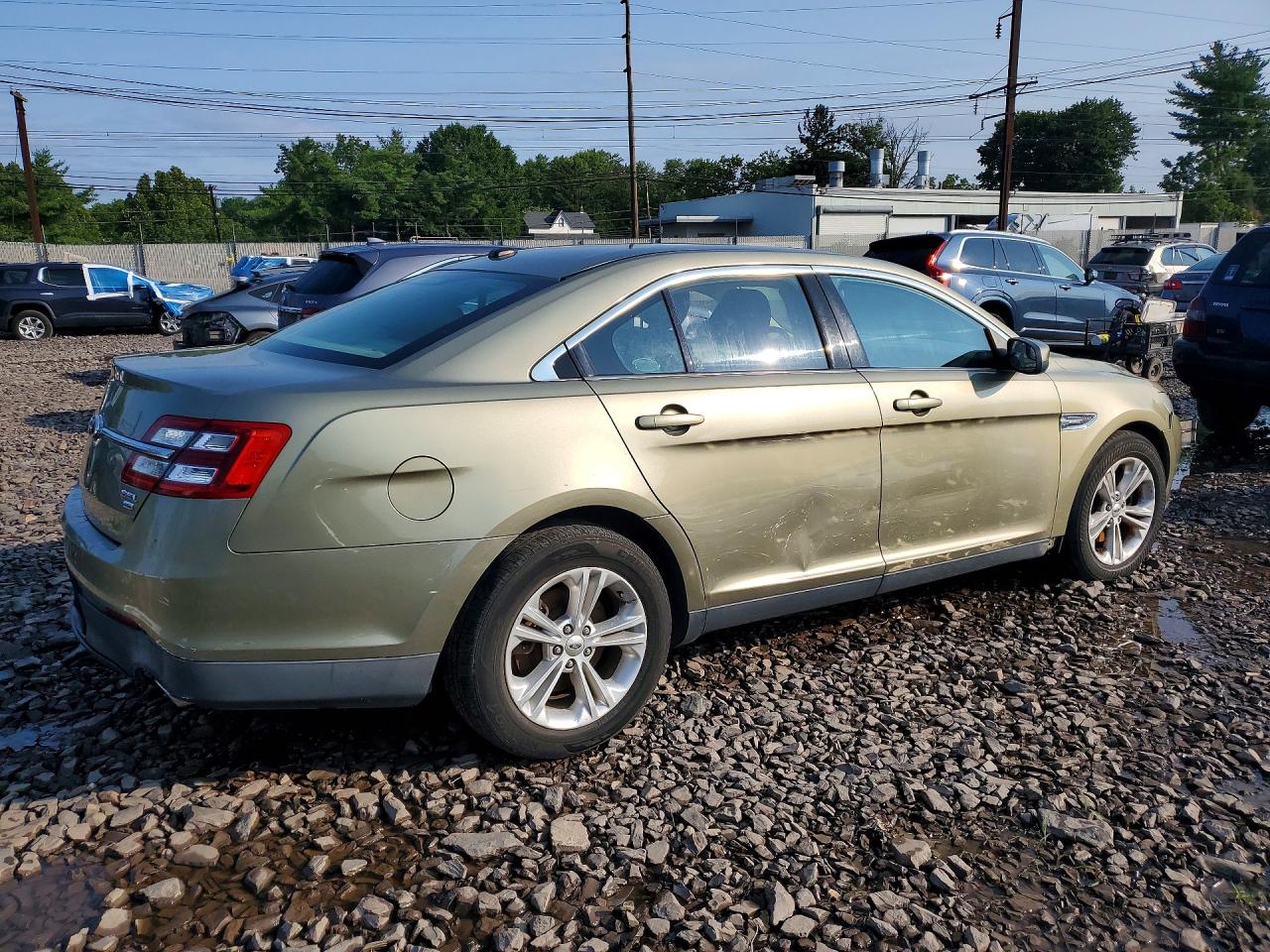 2013 Ford Taurus Sel Зеленый vin: 1FAHP2H84DG203559