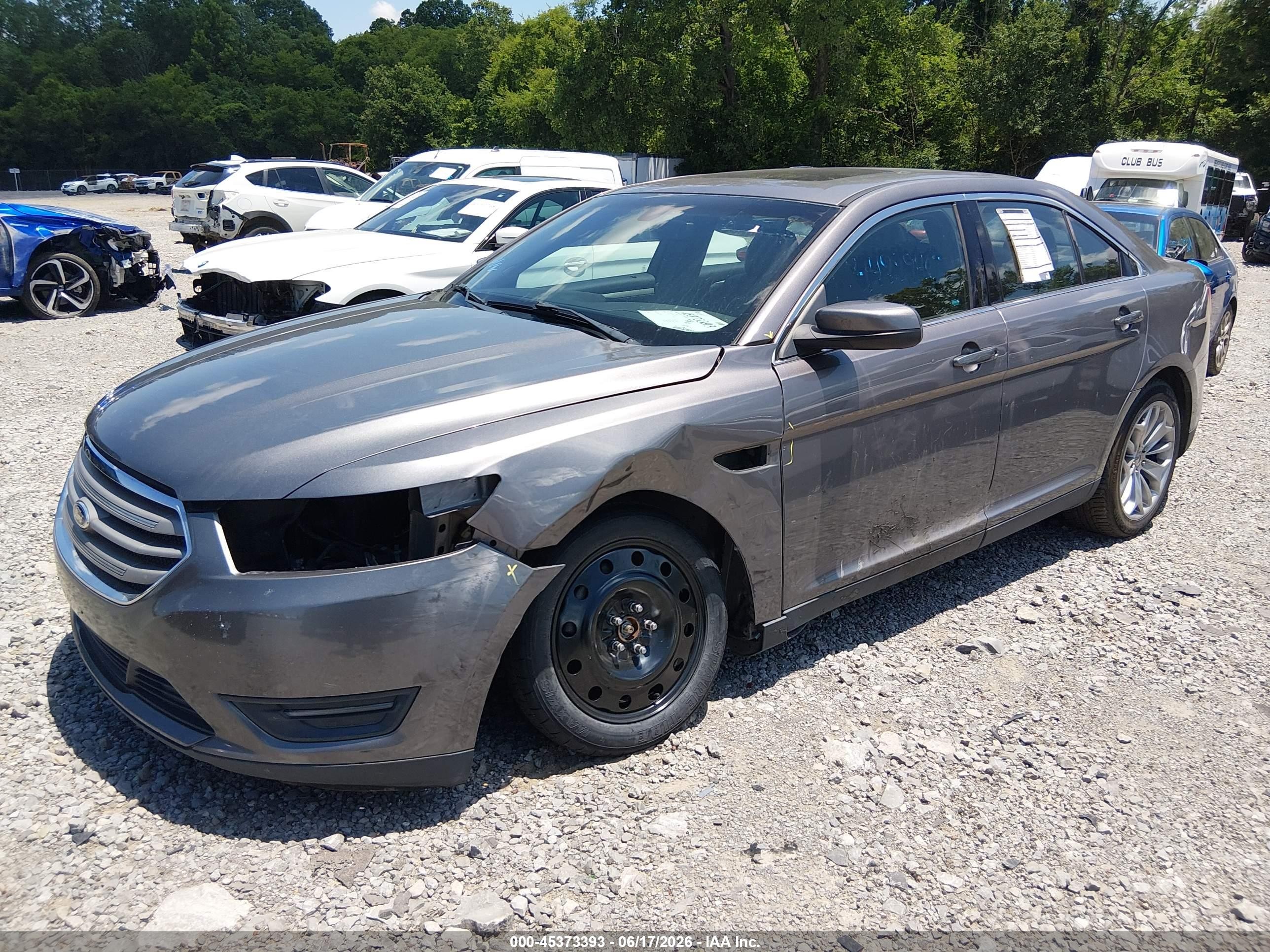 2013 Ford Taurus Sel Gray vin: 1FAHP2H84DG215419