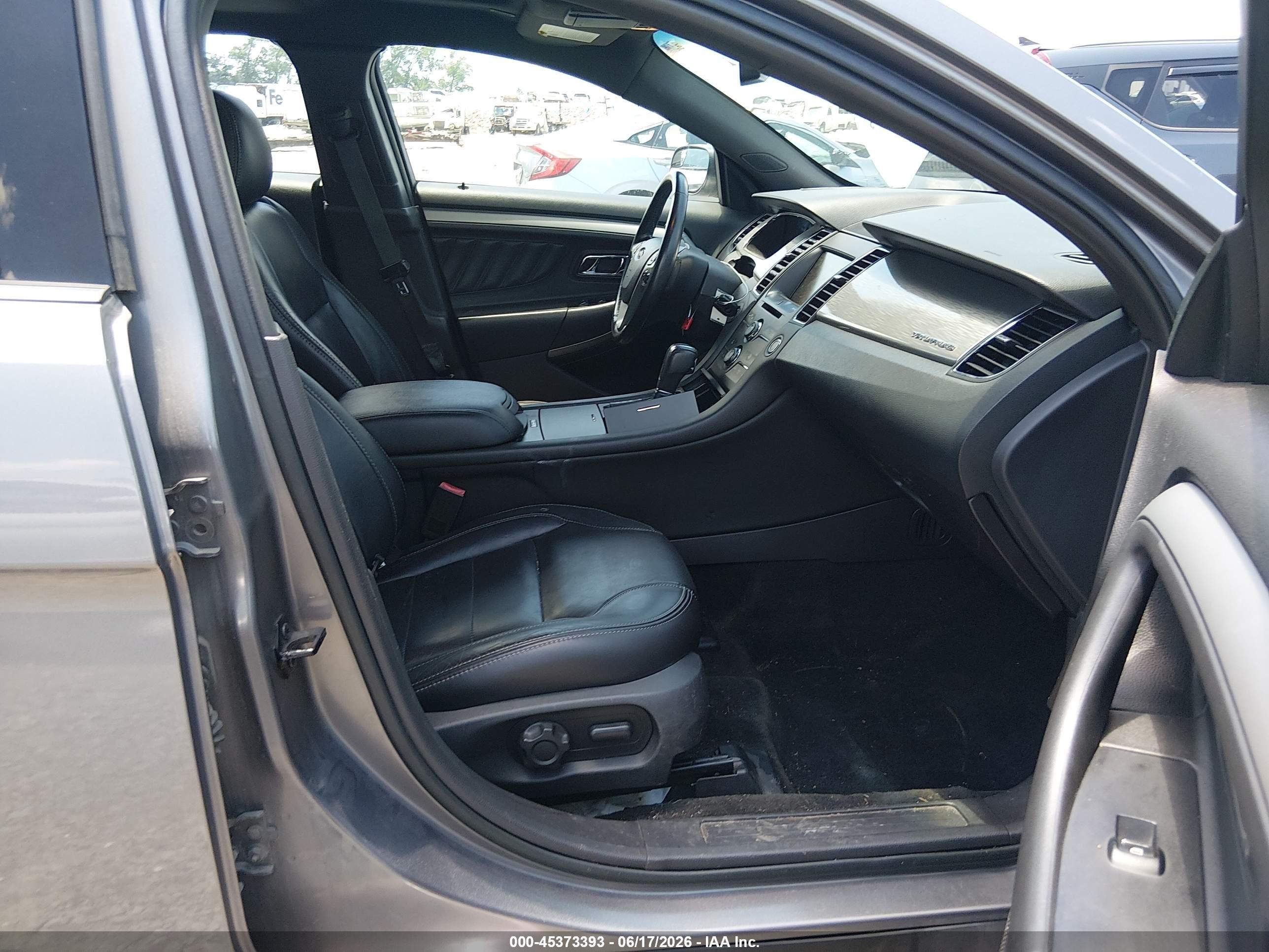 2013 Ford Taurus Sel Gray vin: 1FAHP2H84DG215419