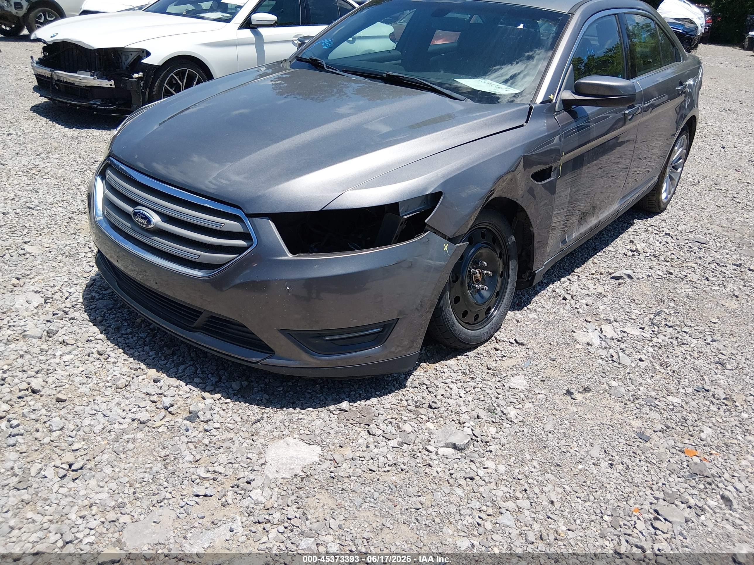 2013 Ford Taurus Sel Gray vin: 1FAHP2H84DG215419