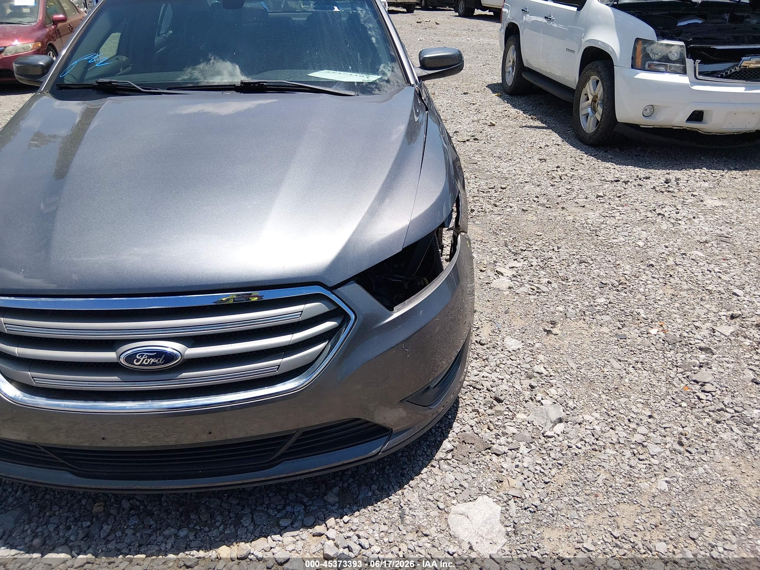 2013 Ford Taurus Sel Gray vin: 1FAHP2H84DG215419