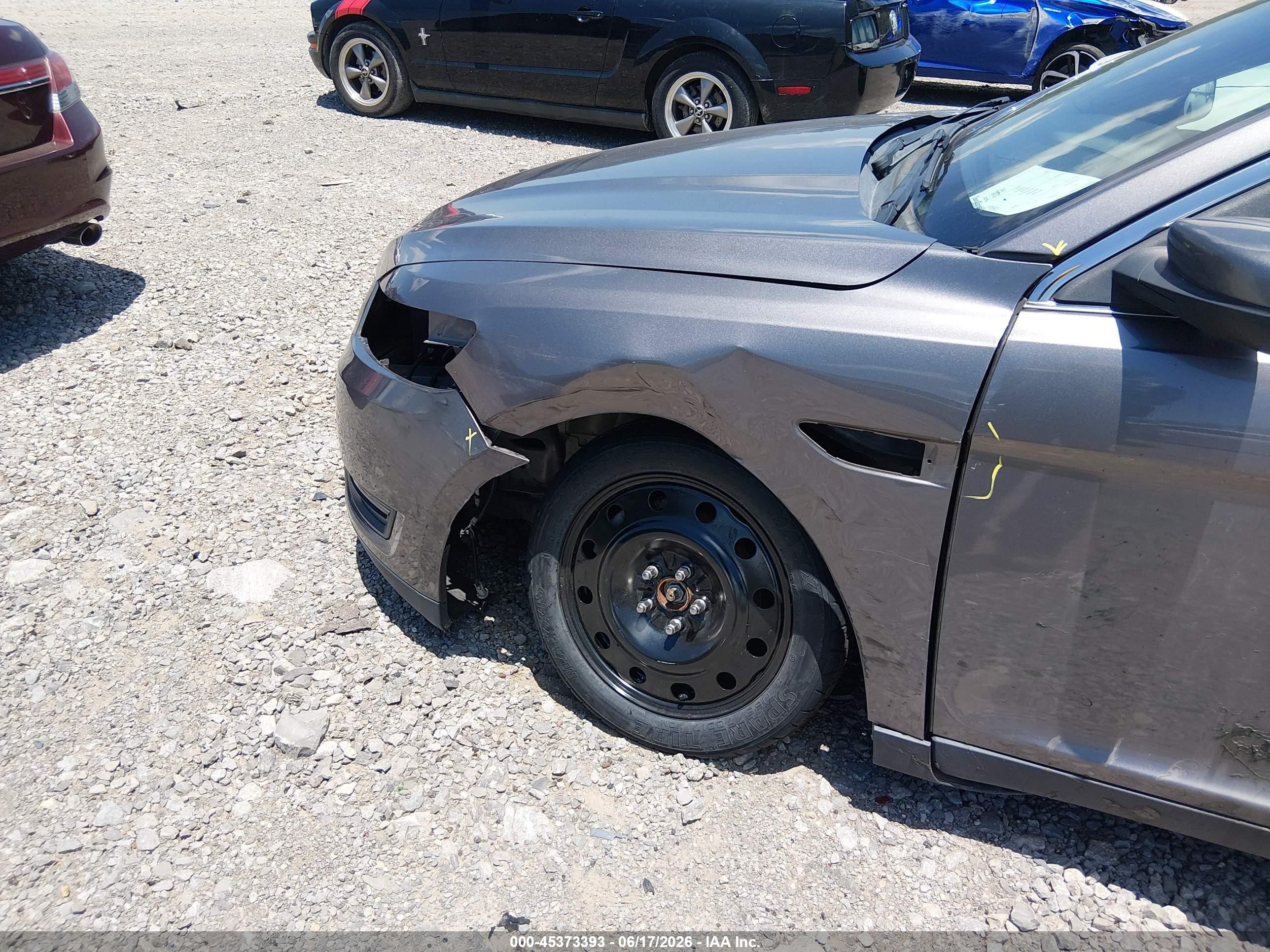 2013 Ford Taurus Sel Gray vin: 1FAHP2H84DG215419