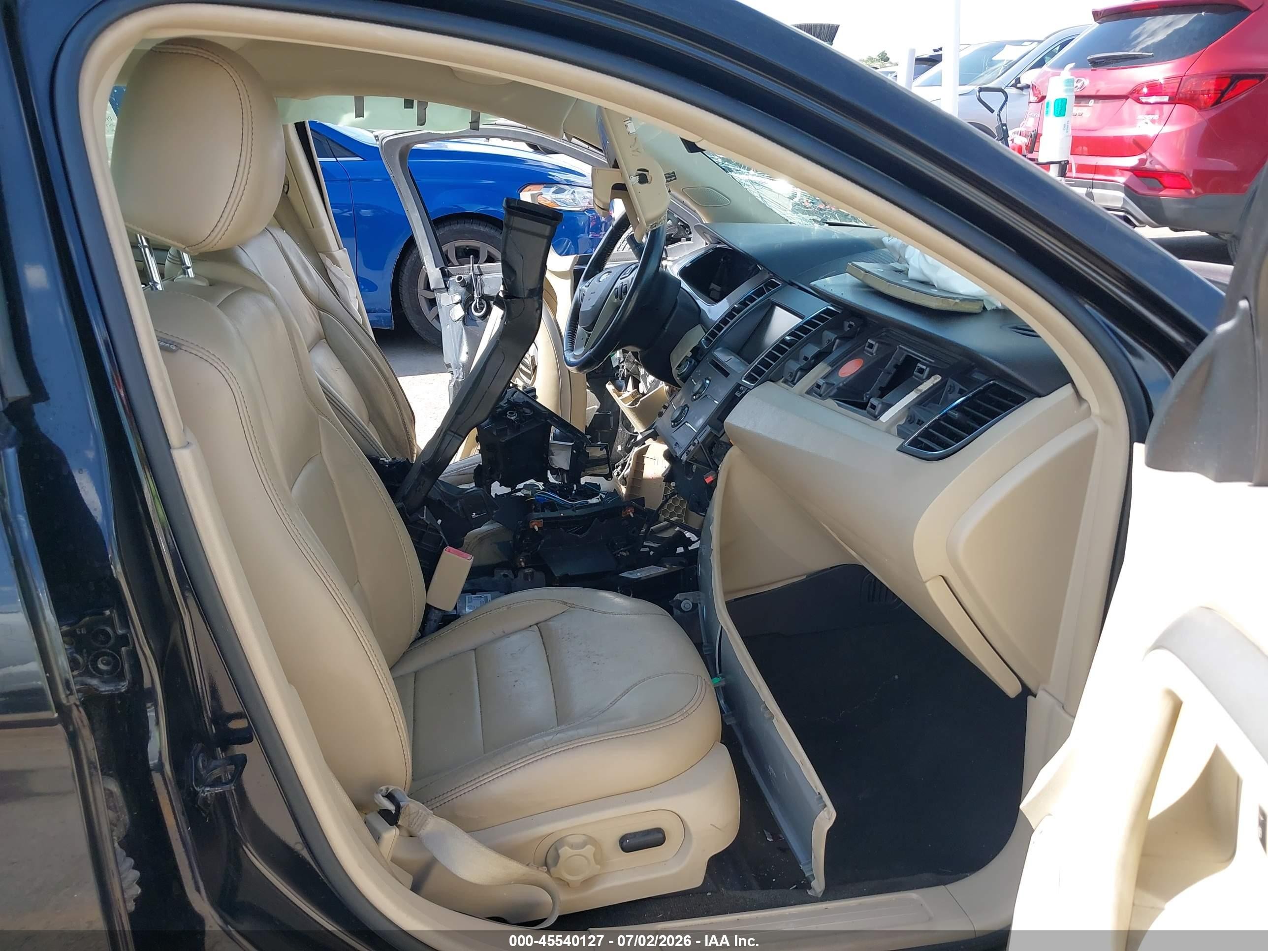 2013 Ford Taurus Sel Black vin: 1FAHP2H84DG215503