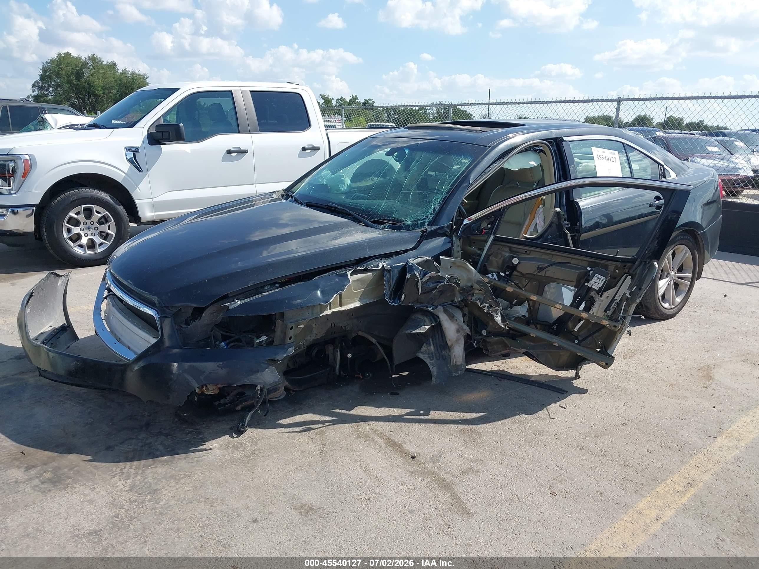 2013 Ford Taurus Sel Black vin: 1FAHP2H84DG215503