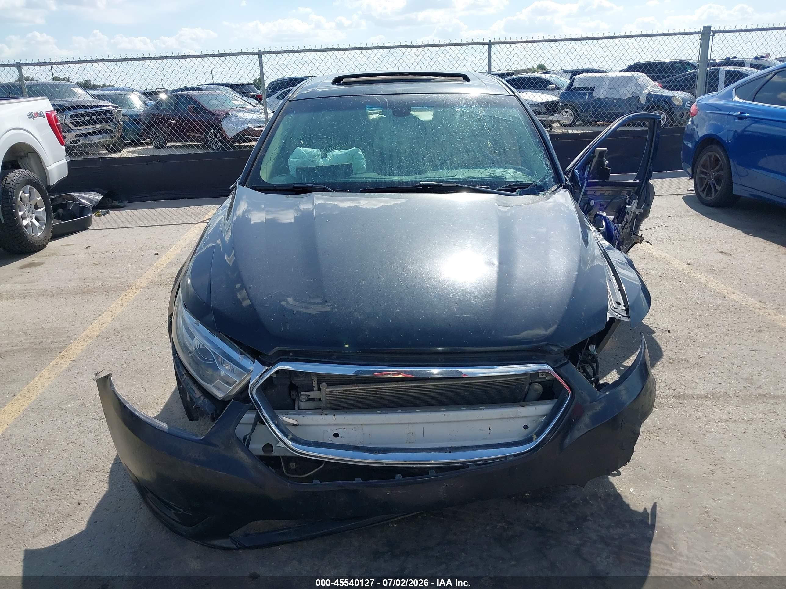 2013 Ford Taurus Sel Black vin: 1FAHP2H84DG215503