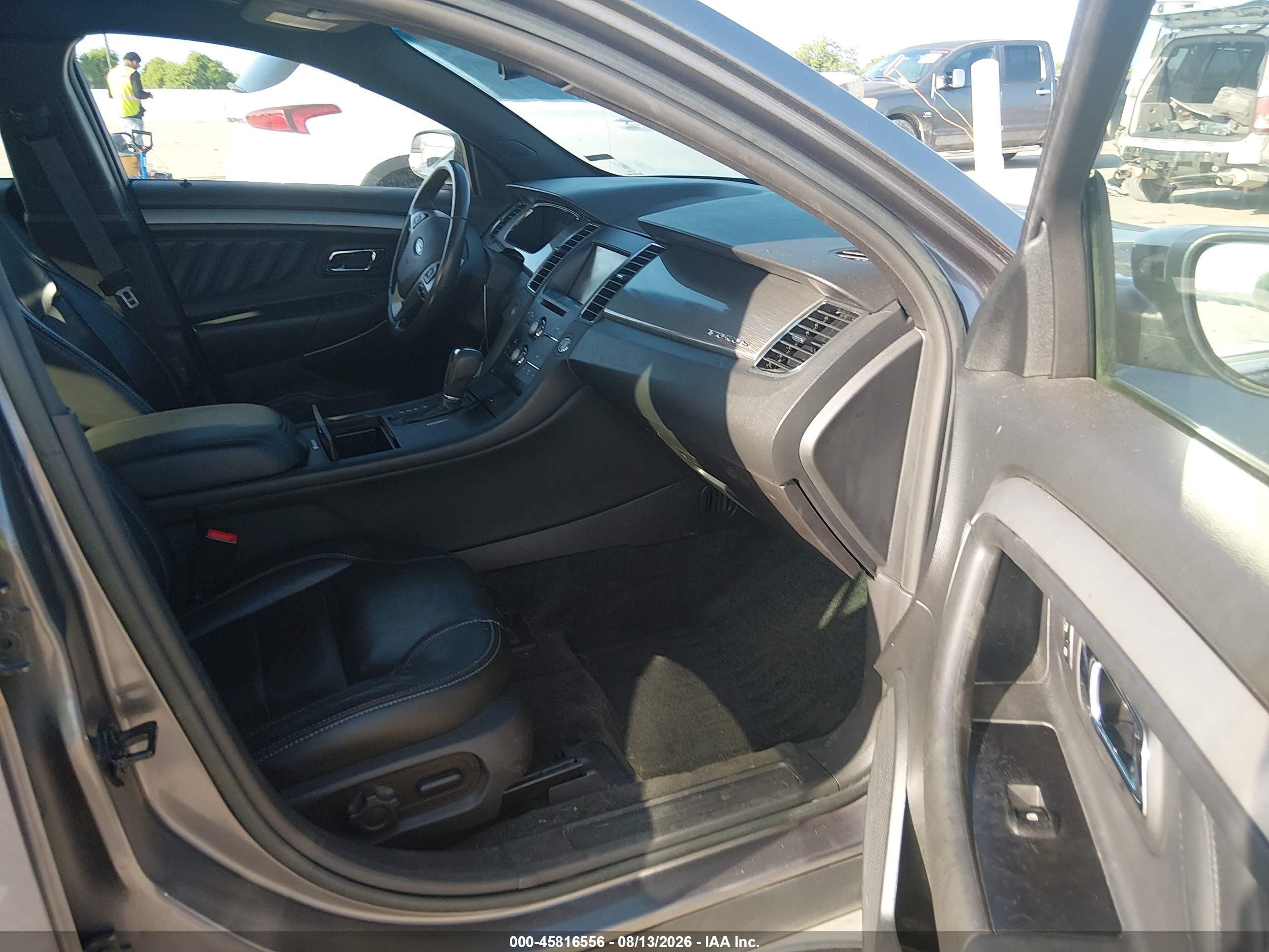 2013 Ford Taurus Sel Серый vin: 1FAHP2H84DG228560