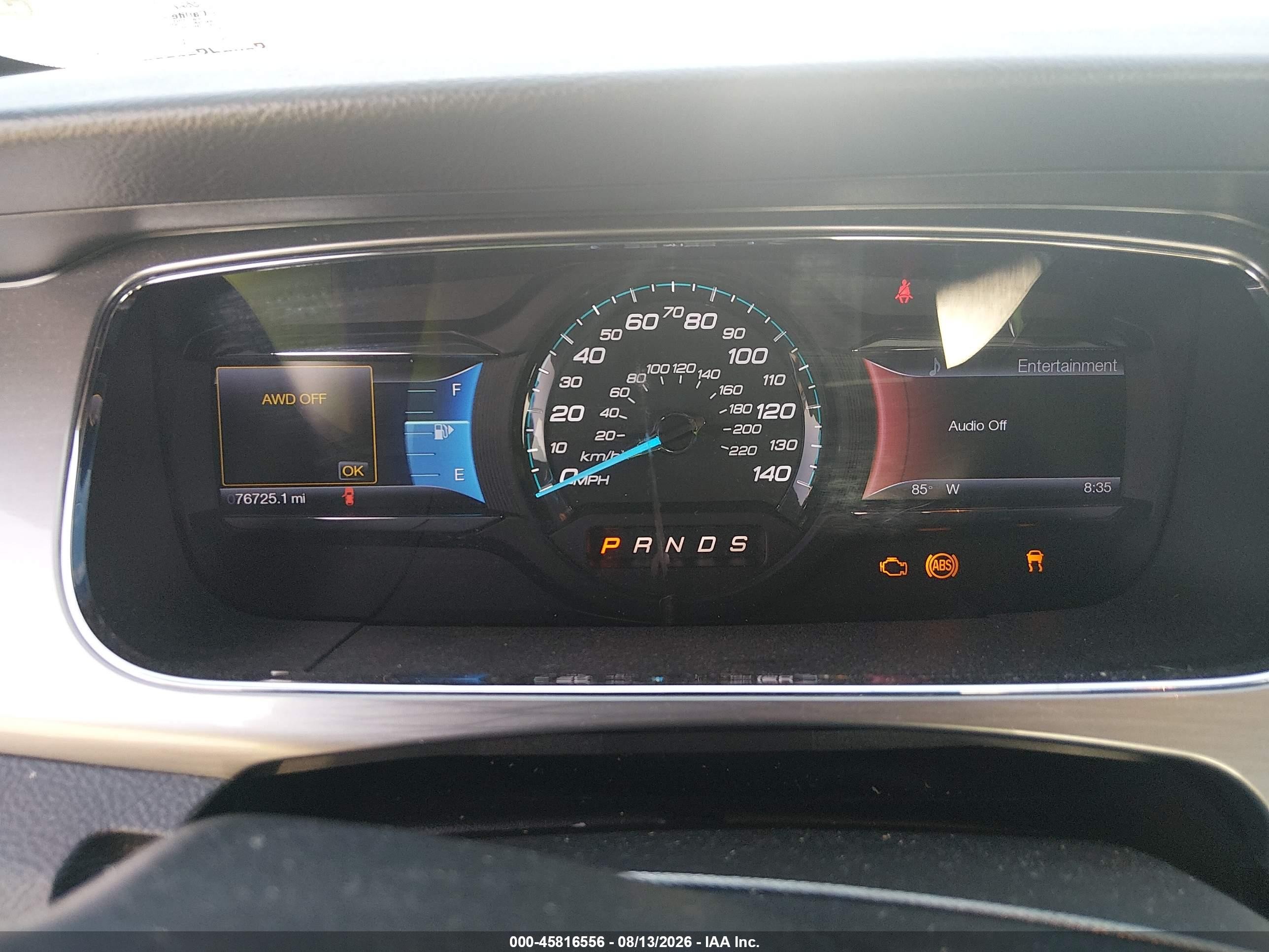 2013 Ford Taurus Sel Серый vin: 1FAHP2H84DG228560