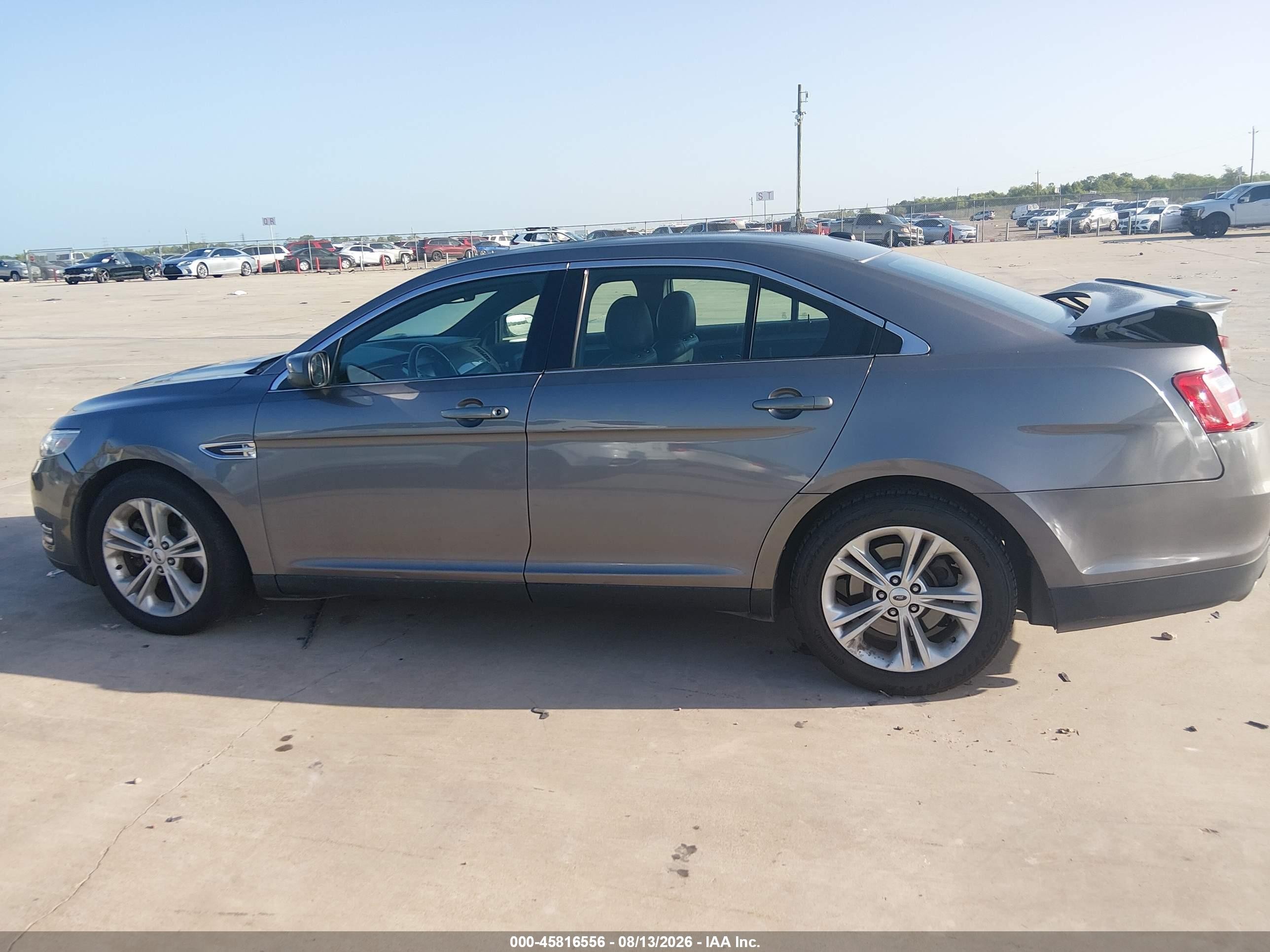 2013 Ford Taurus Sel Серый vin: 1FAHP2H84DG228560