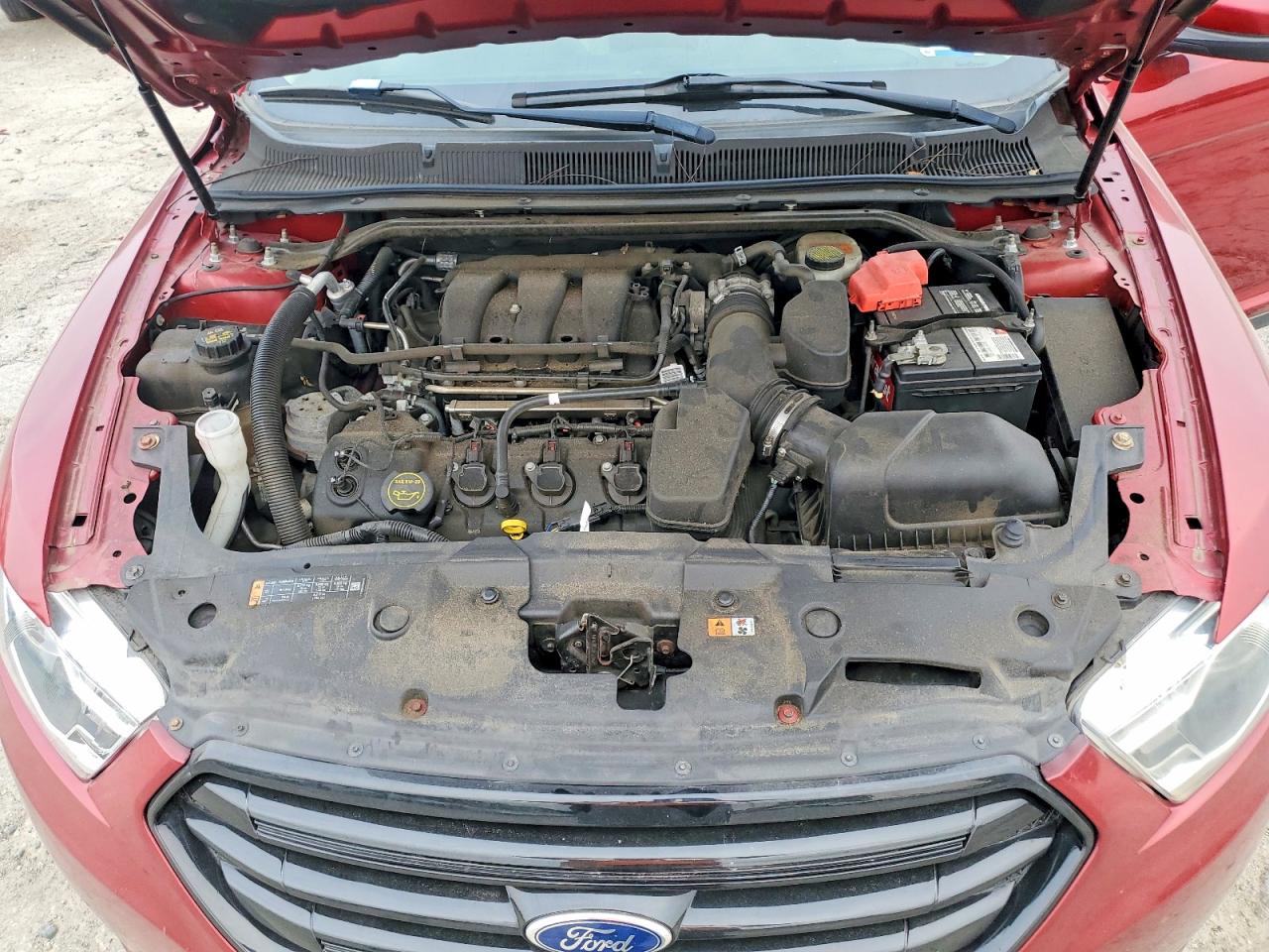 2015 Ford Taurus Sel Красный vin: 1FAHP2H84FG182327