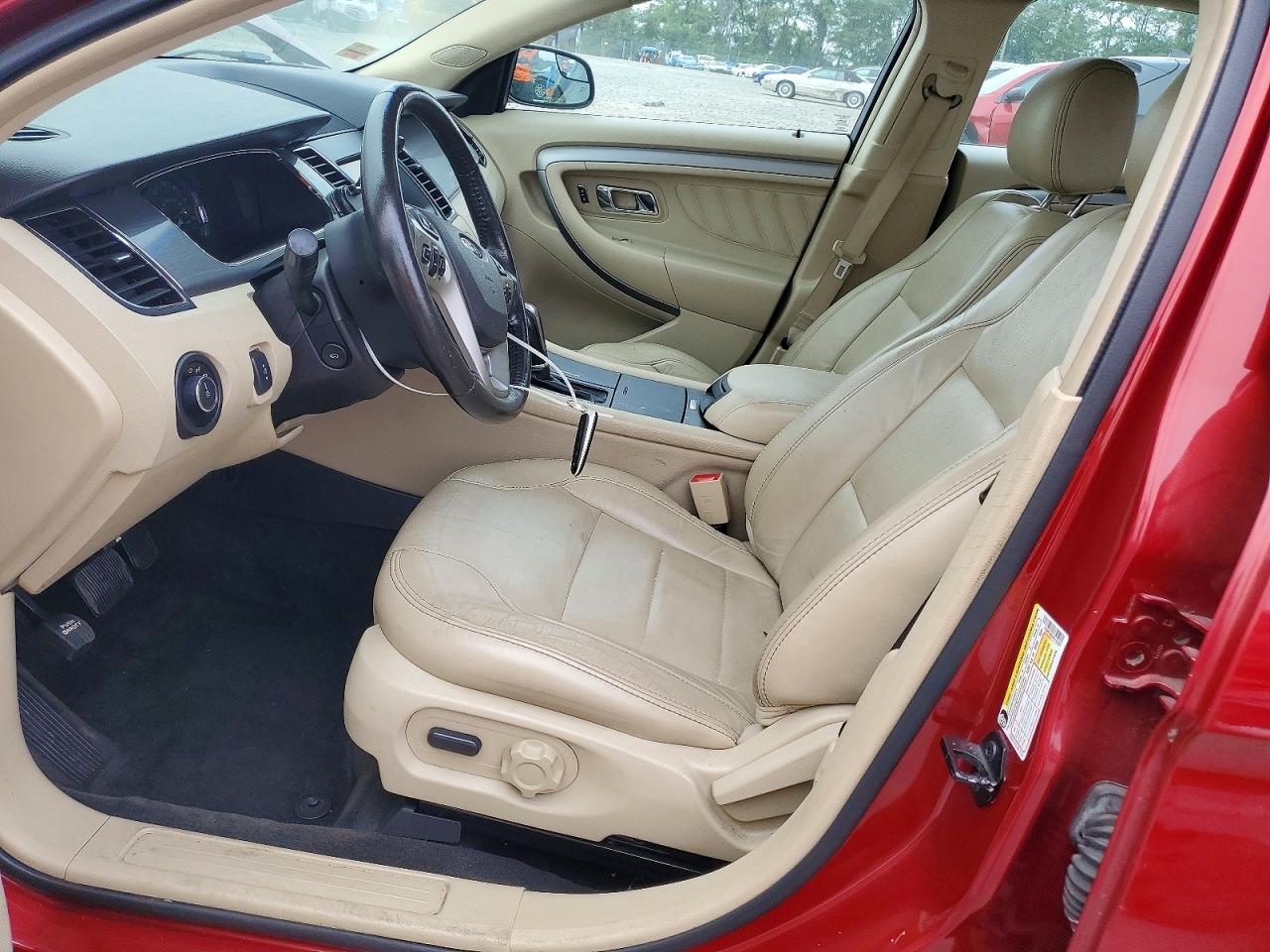 2015 Ford Taurus Sel Красный vin: 1FAHP2H84FG182327